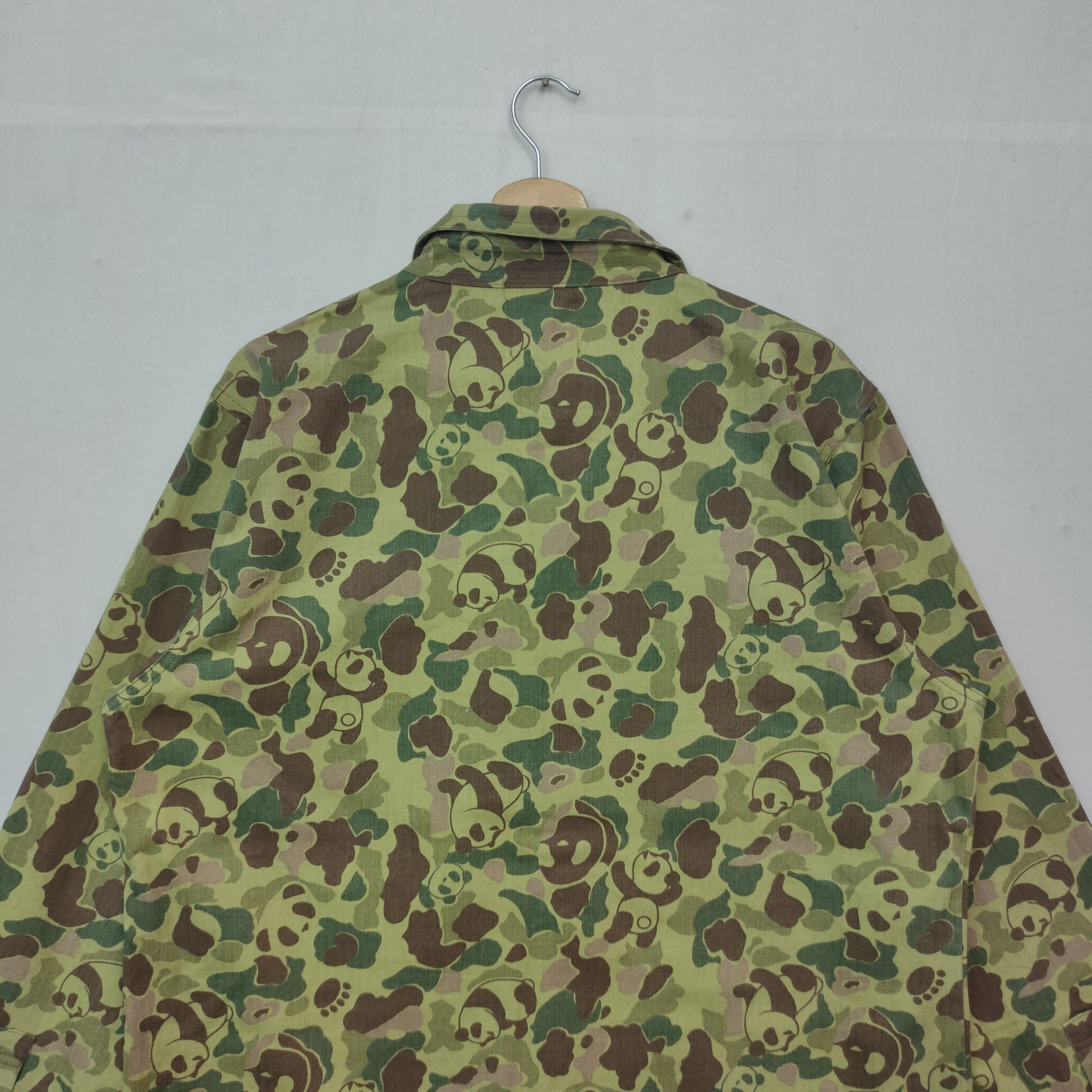 Japanese Brand Vintage PANDIESTA JAPAN Frog Skin Camo Jacket Size US L / EU 52-54 / 3 - 10 Thumbnail