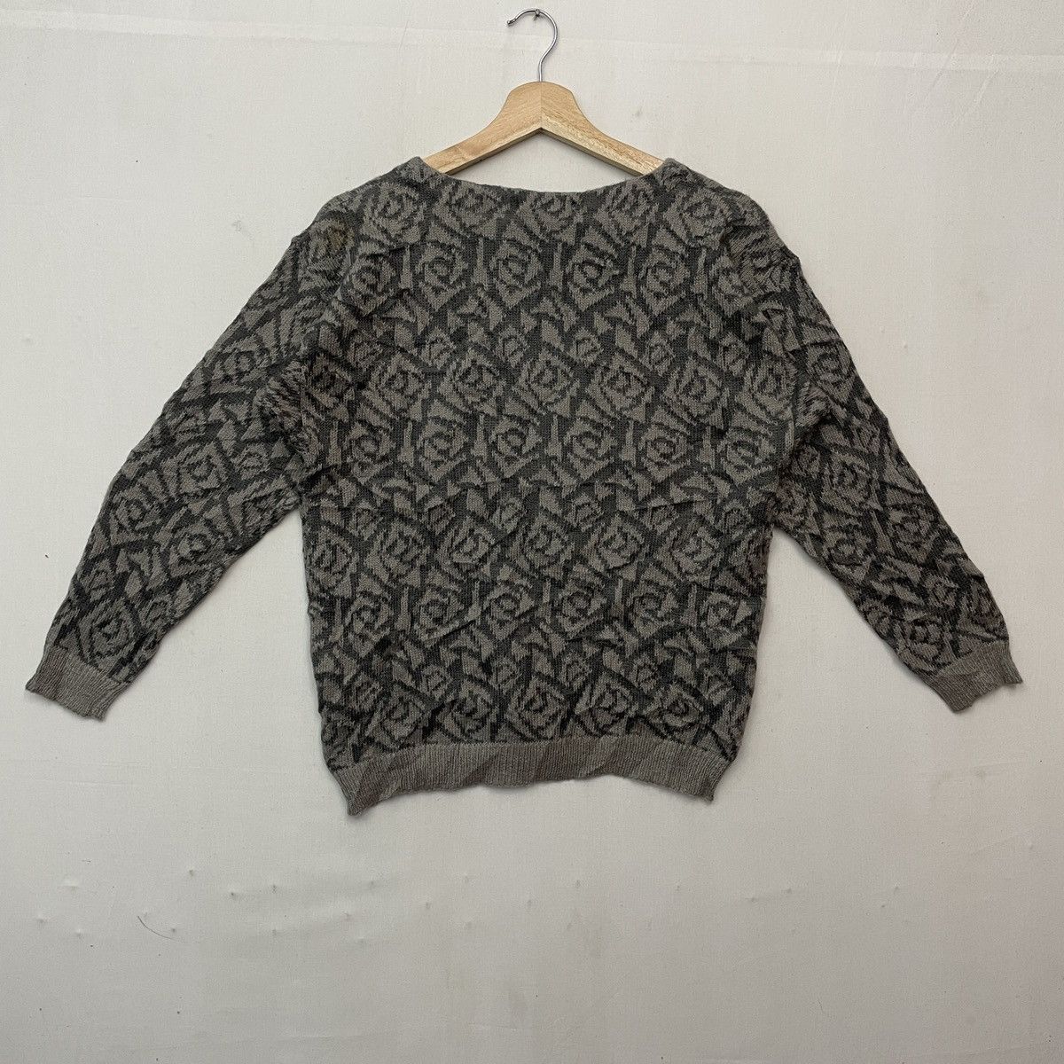 Aran Isles Knitwear Vtg‼️ RADISH Full Print Crewneck Knitwear Sweater Jumper Size US S / EU 44-46 / 1 - 7 Thumbnail