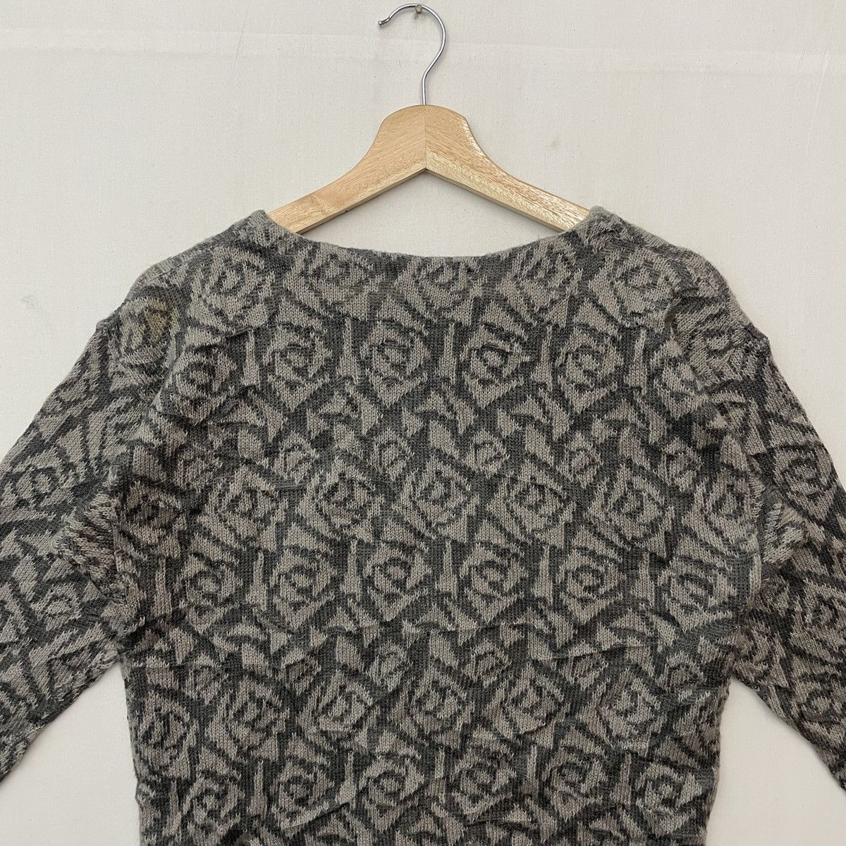 Aran Isles Knitwear Vtg‼️ RADISH Full Print Crewneck Knitwear Sweater Jumper Size US S / EU 44-46 / 1 - 8 Thumbnail