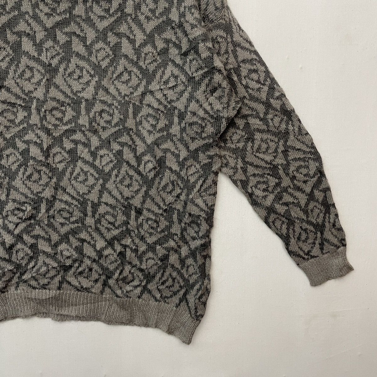 Aran Isles Knitwear Vtg‼️ RADISH Full Print Crewneck Knitwear Sweater Jumper Size US S / EU 44-46 / 1 - 4 Thumbnail