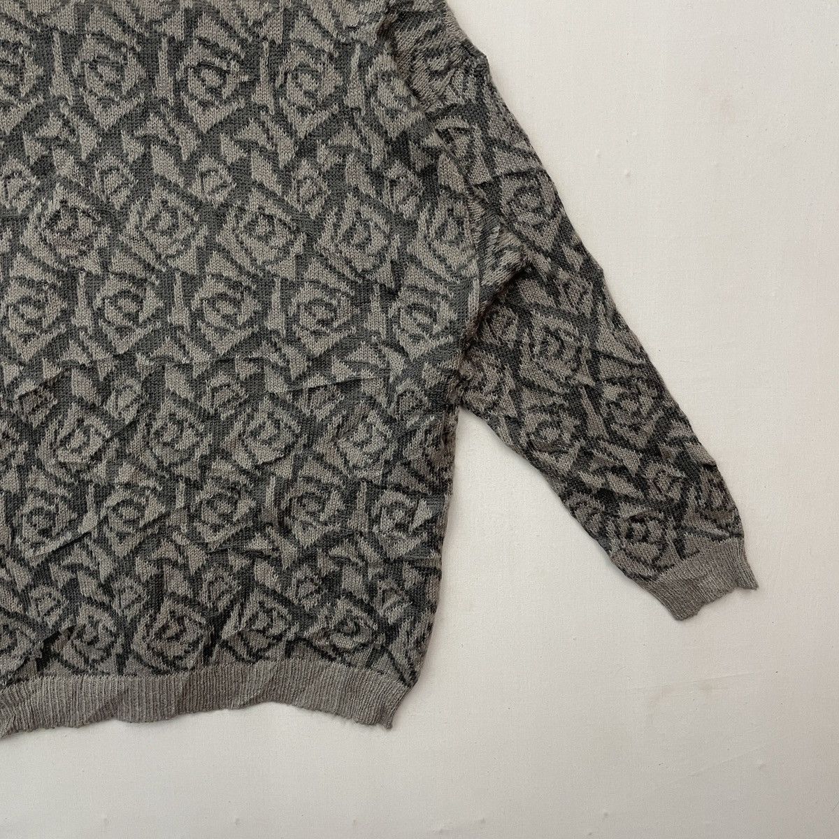 Aran Isles Knitwear Vtg‼️ RADISH Full Print Crewneck Knitwear Sweater Jumper Size US S / EU 44-46 / 1 - 10 Thumbnail