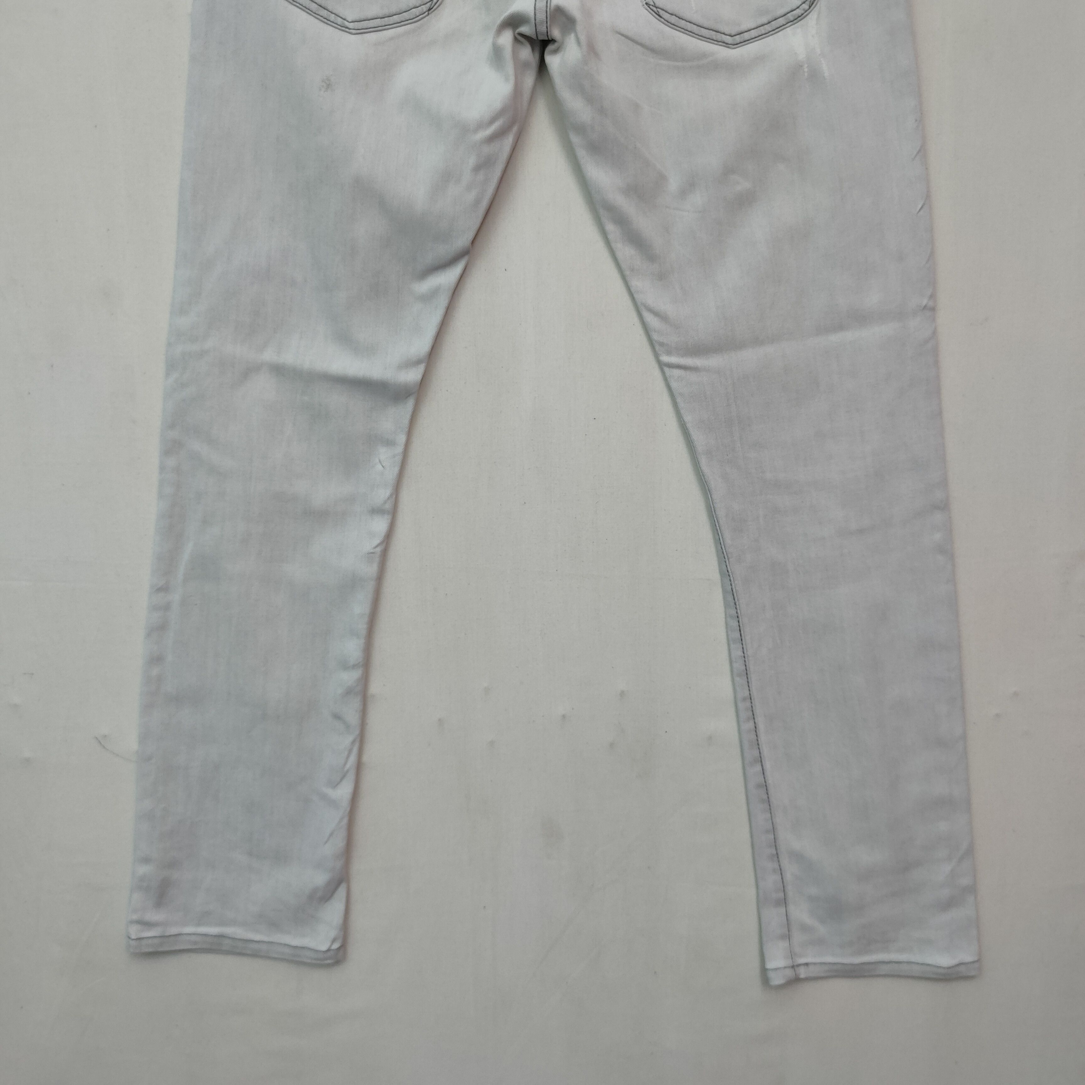 Zara Vintage Distress ZARA Five Pocket Denim Jeans pants Size US 33 - 7 Thumbnail