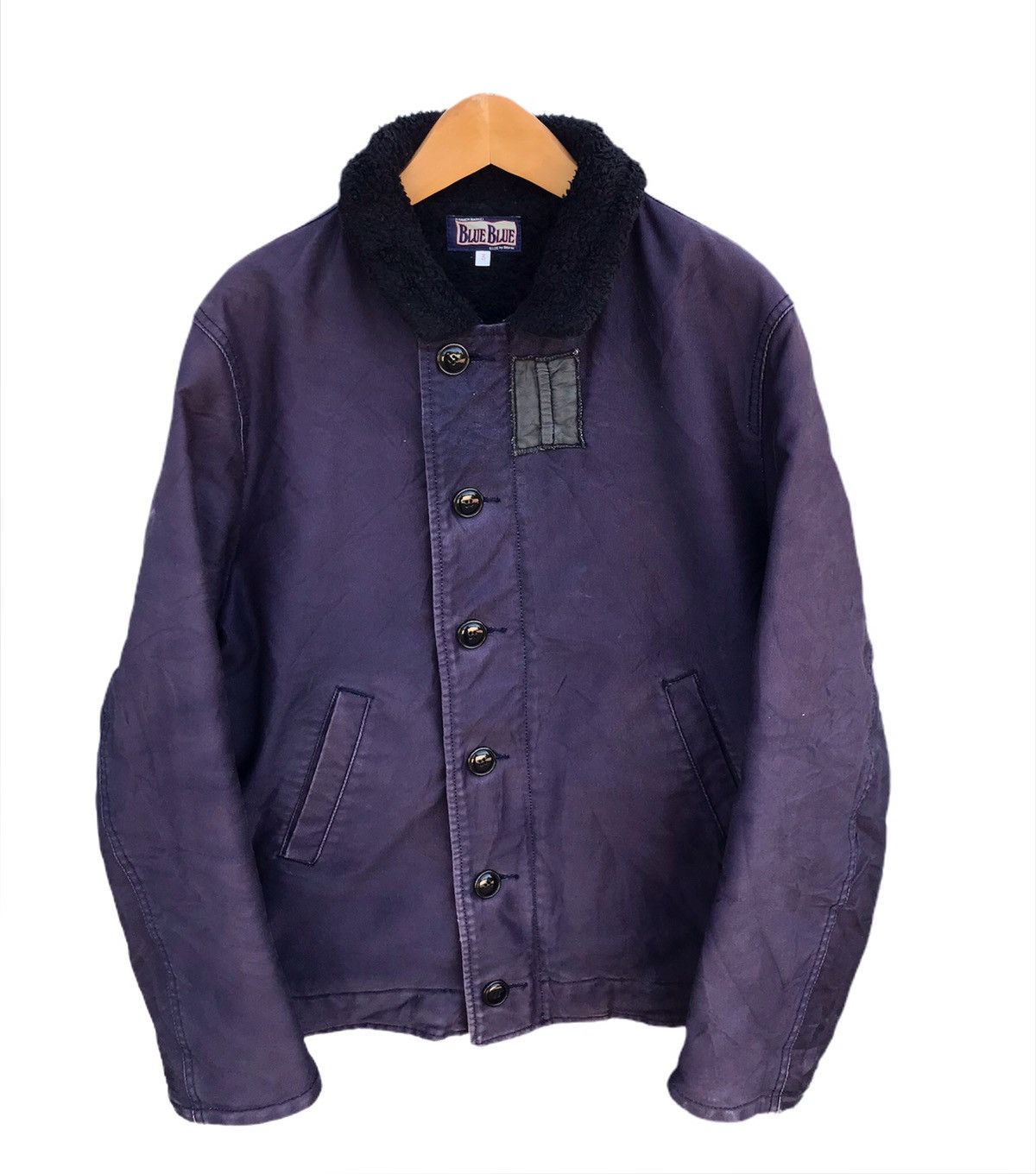 Blue Blue Japan Blue blue shashiko boro indigo jacket Size US M / EU 48-50 / 2 - 1 Thumbnail