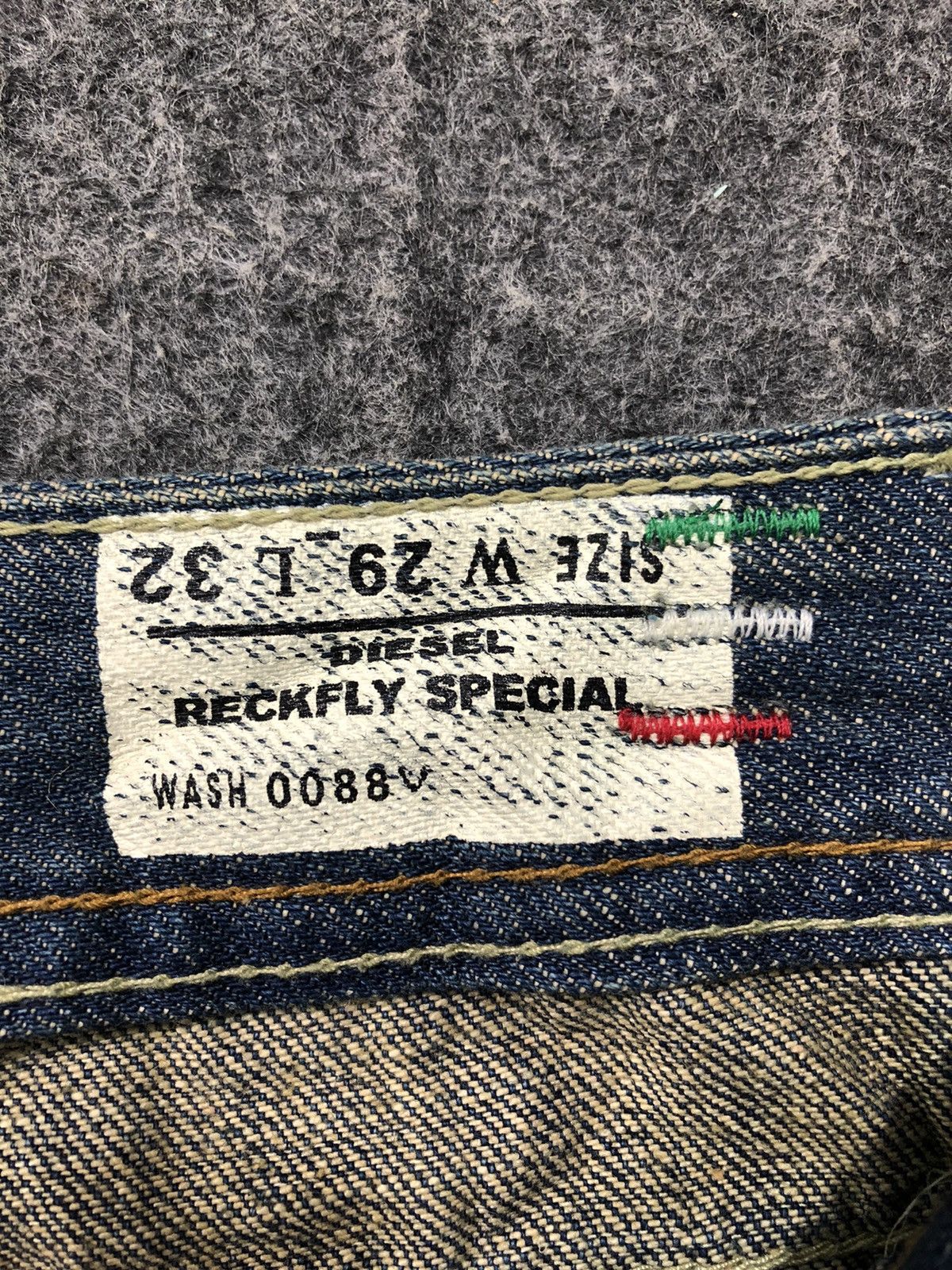 Diesel × Vintage Diesel Industry Jeans Reckfly Special Denim Jeans Size 30 Size US 30 / EU 46 - 7 Thumbnail