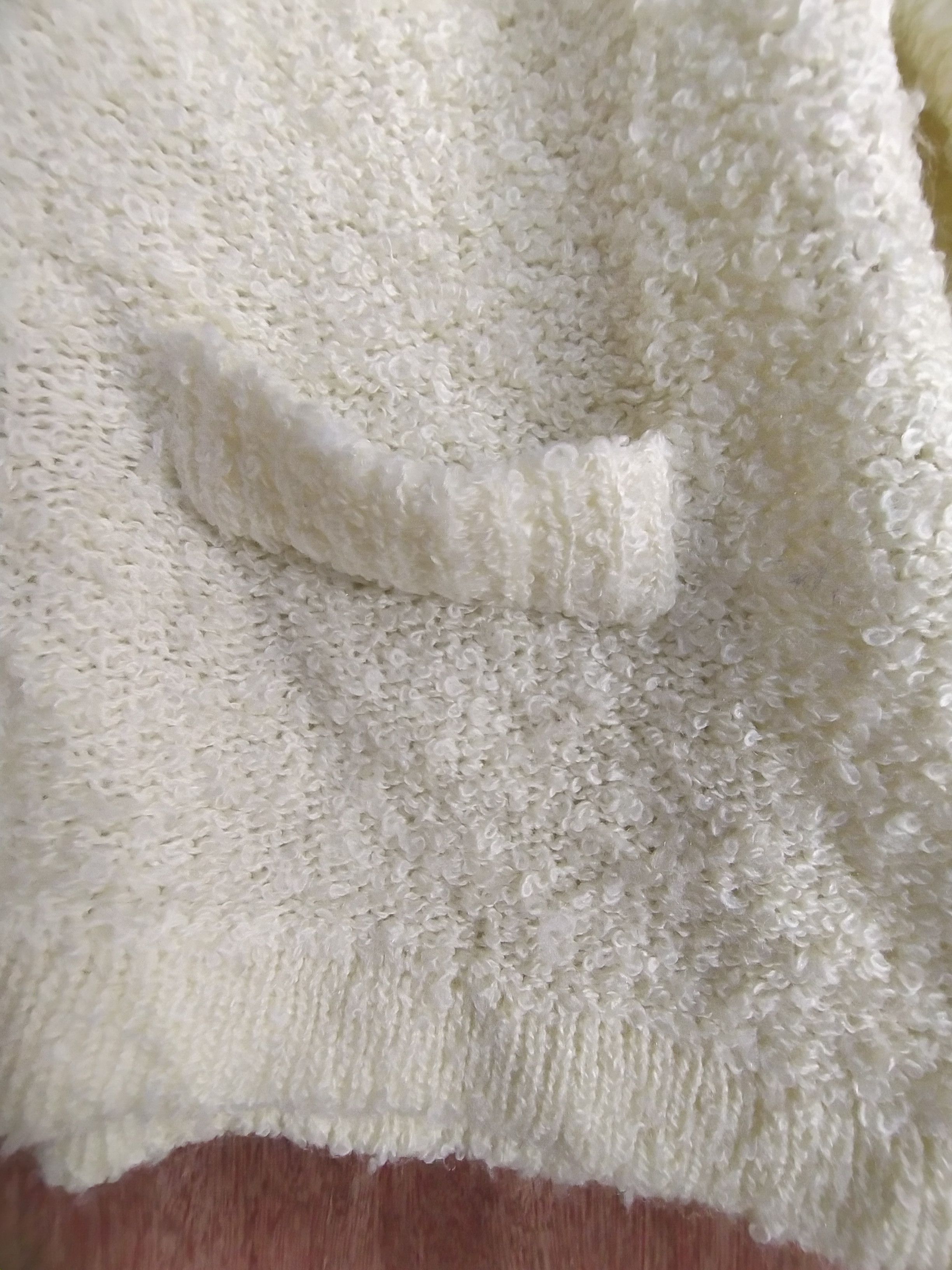 Vintage Varustessa International cream cardigan knitwear #S021 Size L / US 10 / IT 46 - 9 Thumbnail