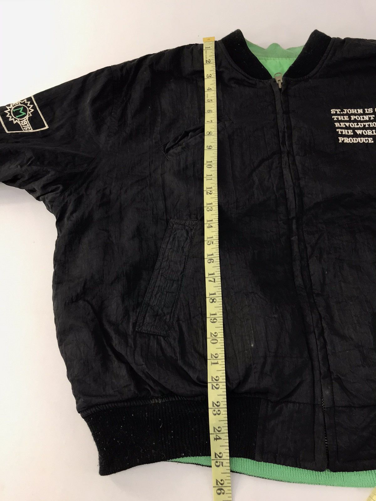 Japanese Brand × Vintage St. John House International Express Bomber Quilted Inner Size US XL / EU 56 / 4 - 11 Thumbnail