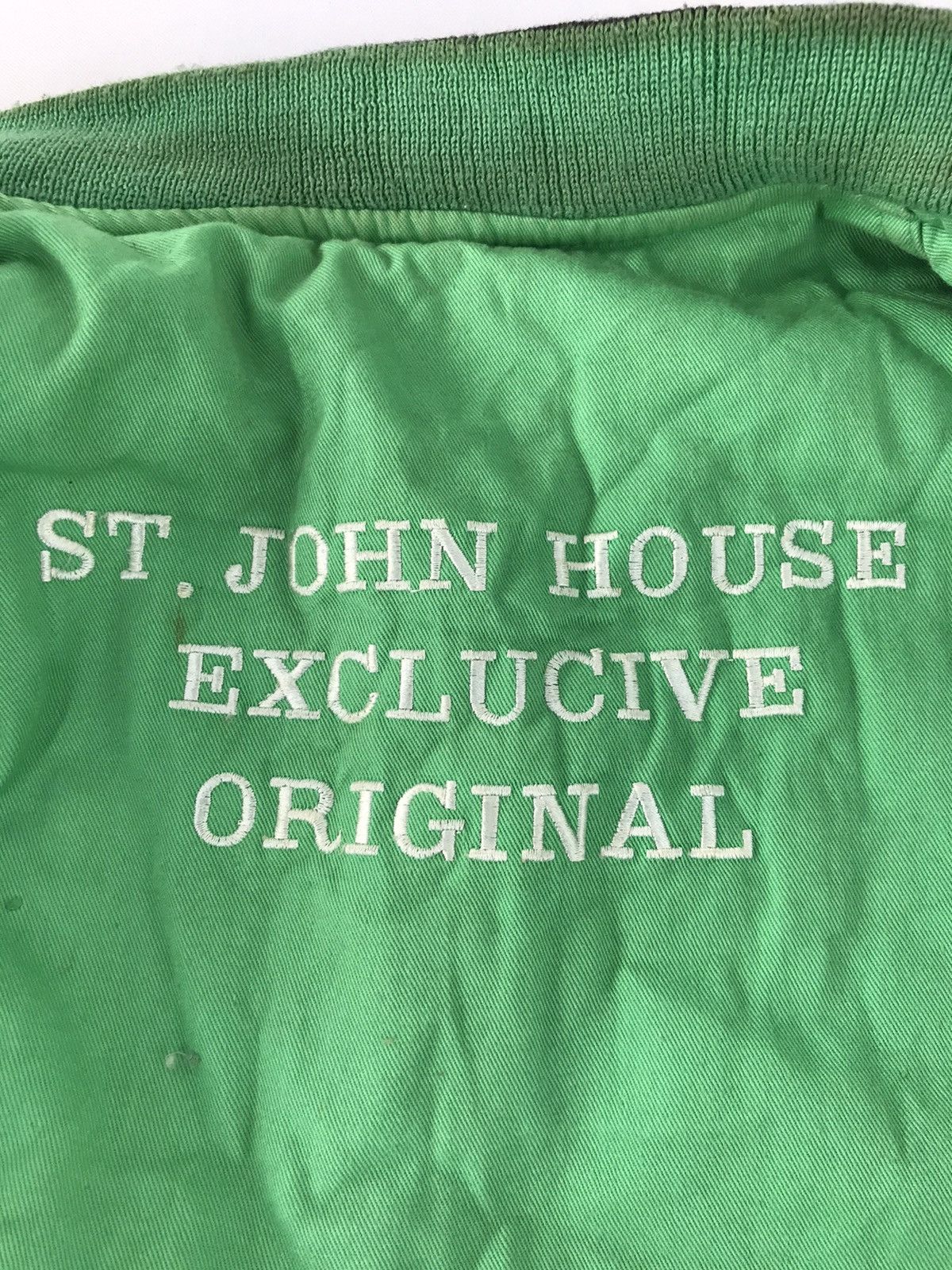 Japanese Brand × Vintage St. John House International Express Bomber Quilted Inner Size US XL / EU 56 / 4 - 6 Thumbnail