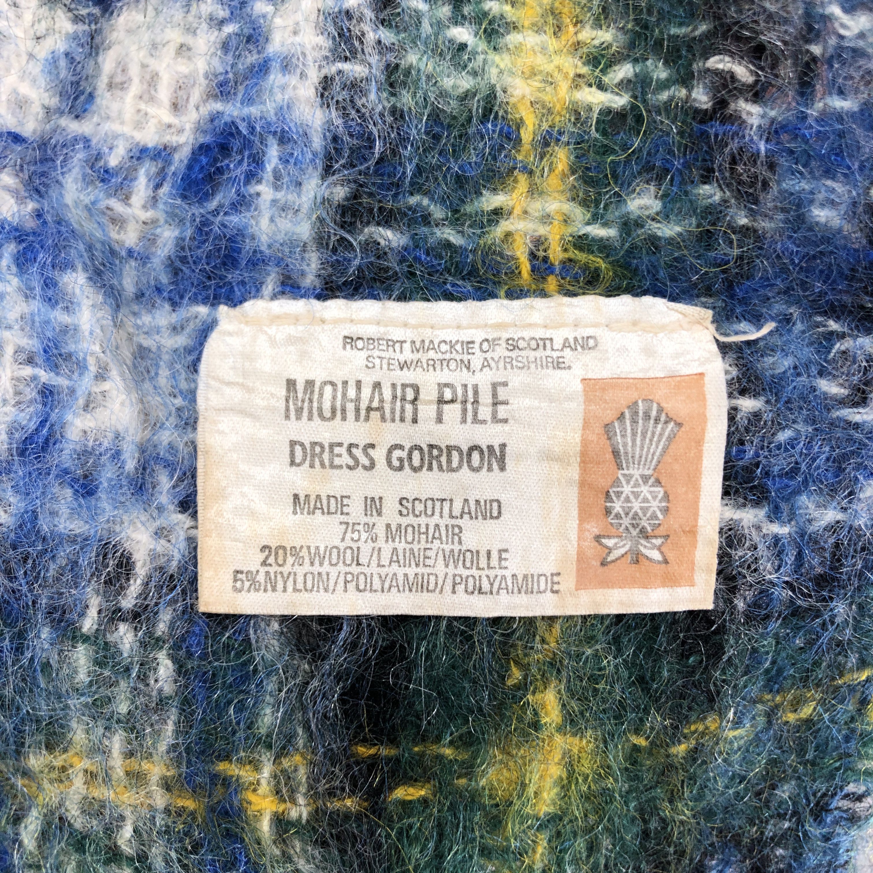 Other ROBERT MACKIE Mohair Muffler Scarf #0991/AG Size ONE SIZE - 4 Thumbnail