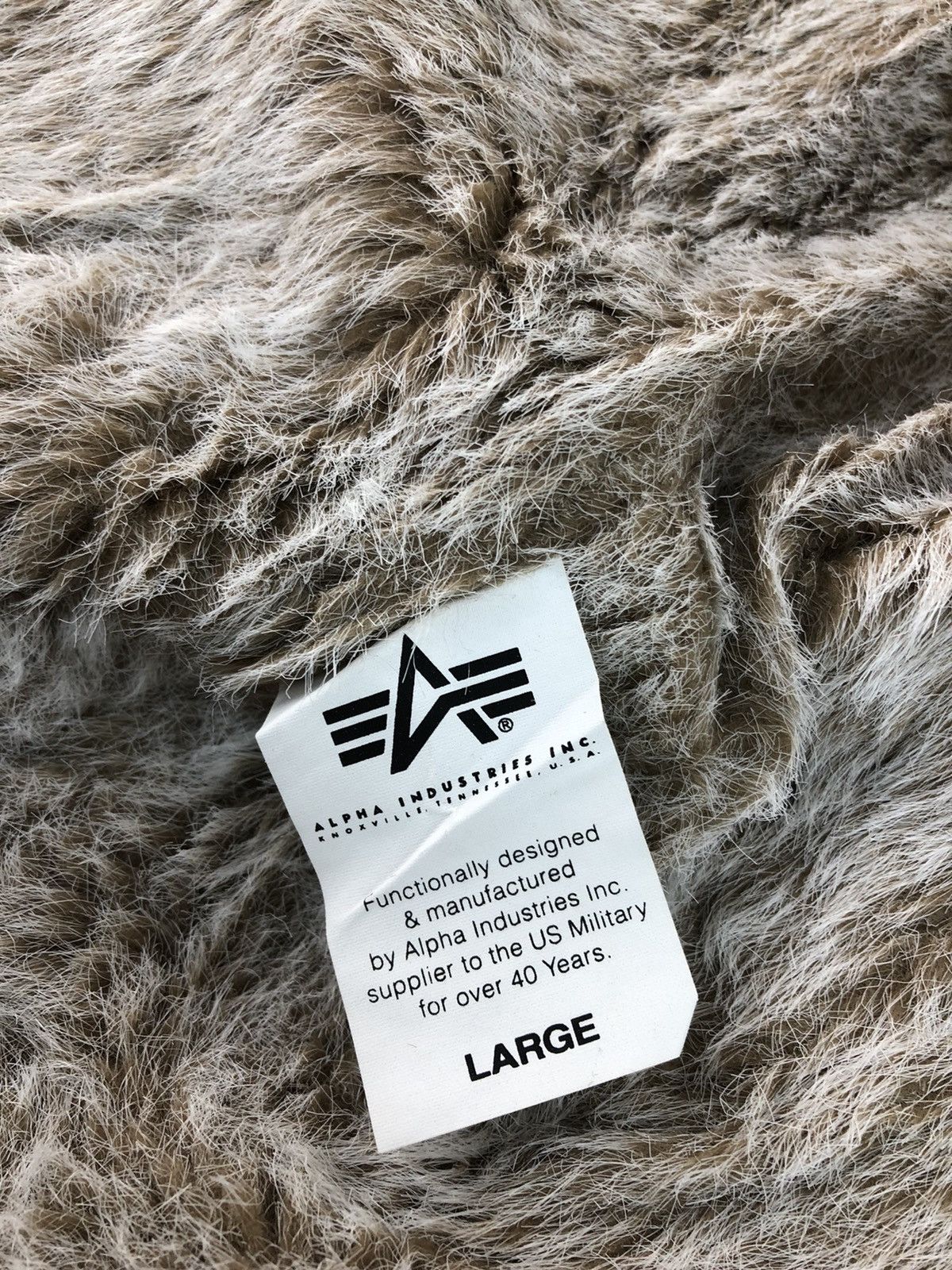 Alpha Industries × Vintage 90s Alpha Industries Suede Bomber Jacket America Military Size US L / EU 52-54 / 3 - 7 Thumbnail