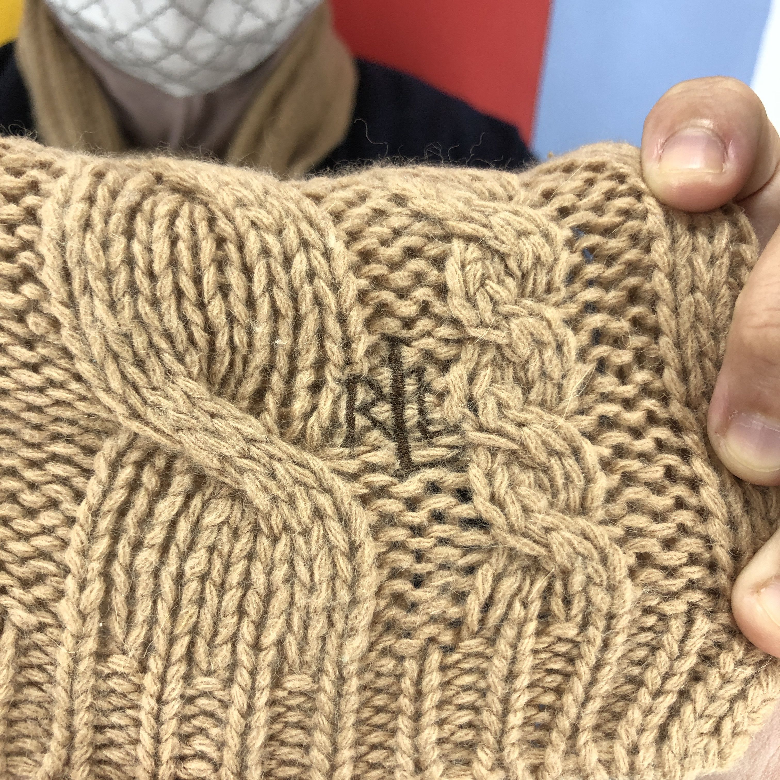 Ralph Lauren LAUREN RALPH LAUREN Lambswool Muffler Scarf #0961/AG Size ONE SIZE - 3 Thumbnail