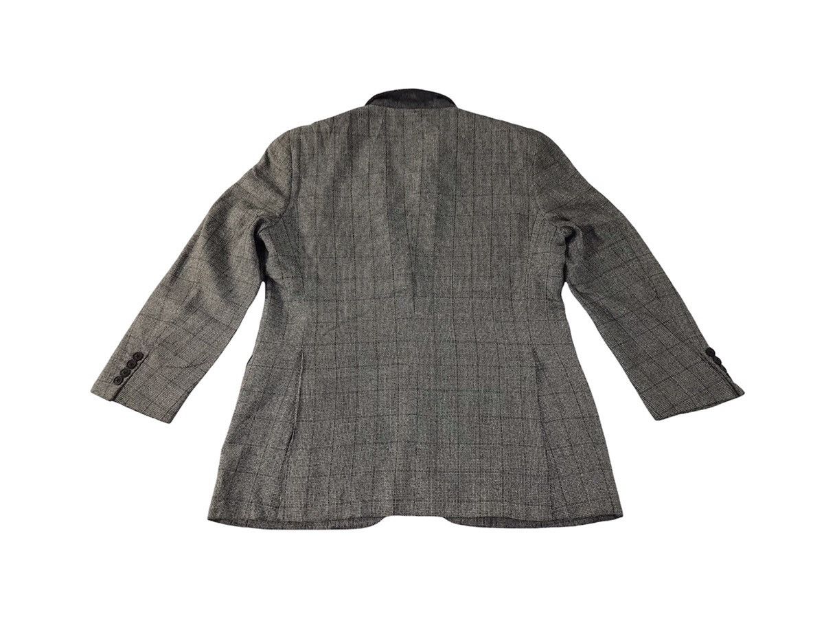Burberry × Vintage Burberrys London Prestige Collection Wool Silk Blazer Coat Size 52R - 2 Thumbnail
