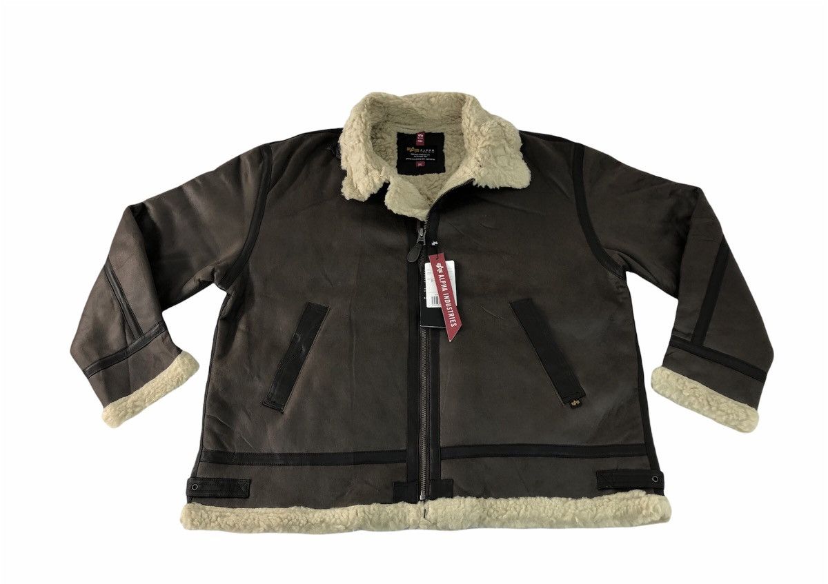 Alpha Industries Alpha Industries Type B3 Flight Bomber Padded Sherpa Inner Size US XXL / EU 58 / 5 - 1 Thumbnail