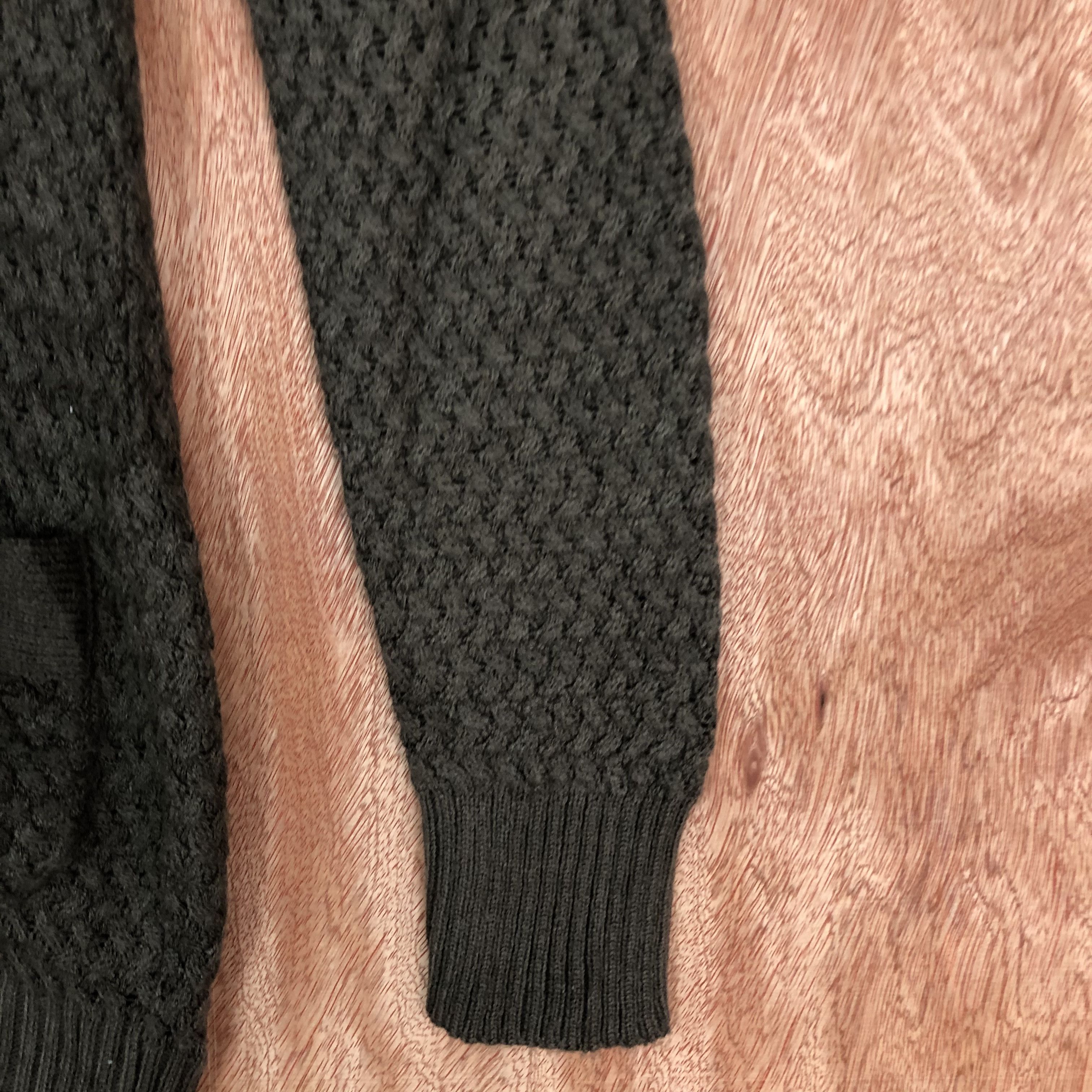 Homespun Knitwear Cecil Mc Bee Brown Zipper Knitwear sweater #c489 Size M / US 6-8 / IT 42-44 - 4 Thumbnail