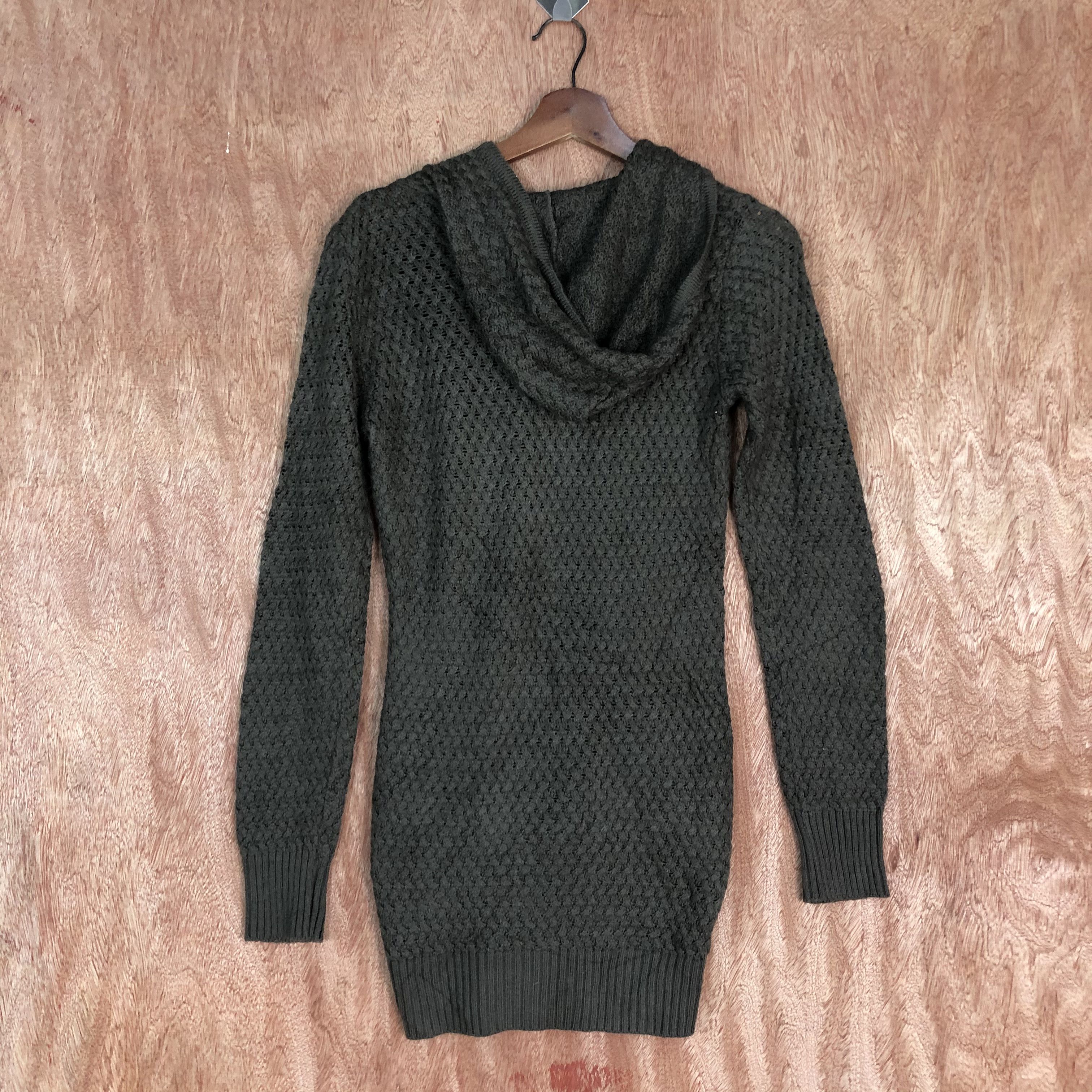 Homespun Knitwear Cecil Mc Bee Brown Zipper Knitwear sweater #c489 Size M / US 6-8 / IT 42-44 - 10 Thumbnail