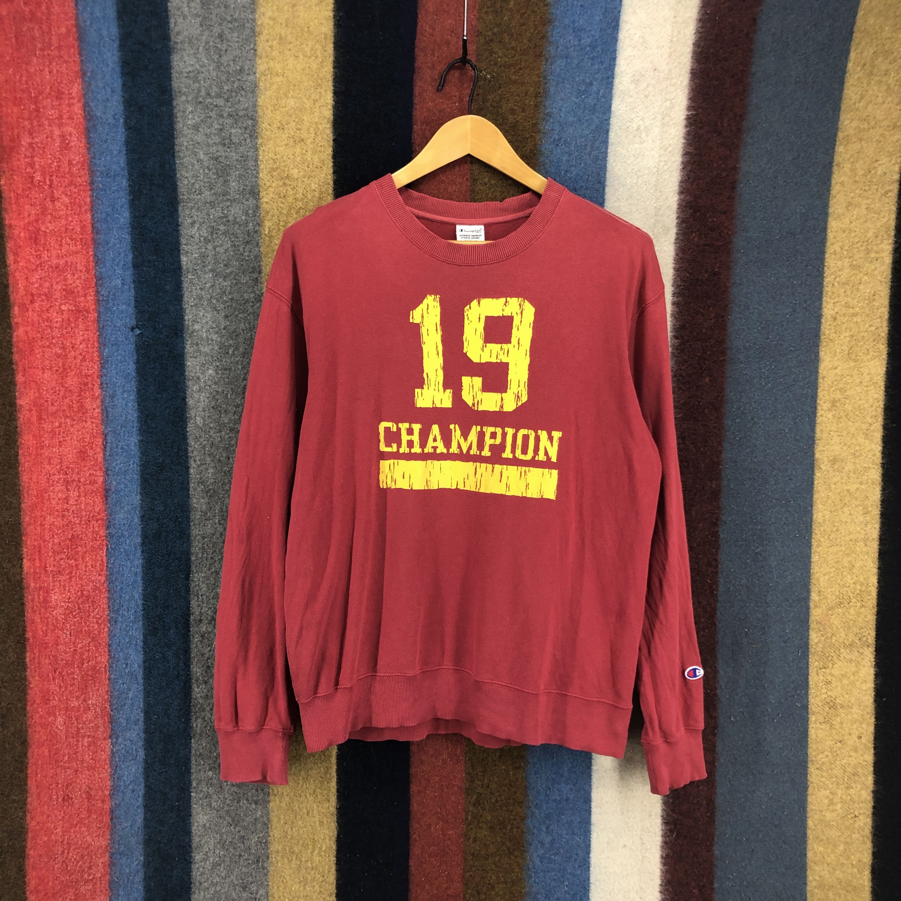 Champion CHAMPION 19 Crew Neck Sweatshirt #0649/AB Size US L / EU 52-54 / 3 - 1 Thumbnail