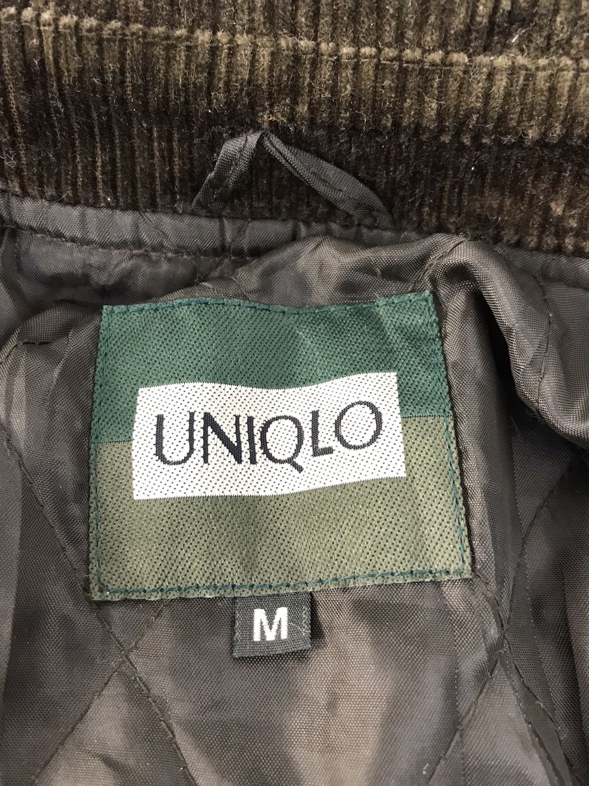 Japanese Brand × Uniqlo 90s Uniqlo Corduroy Quilted Inner Zipper Plaid Check Design Size US M / EU 48-50 / 2 - 7 Thumbnail