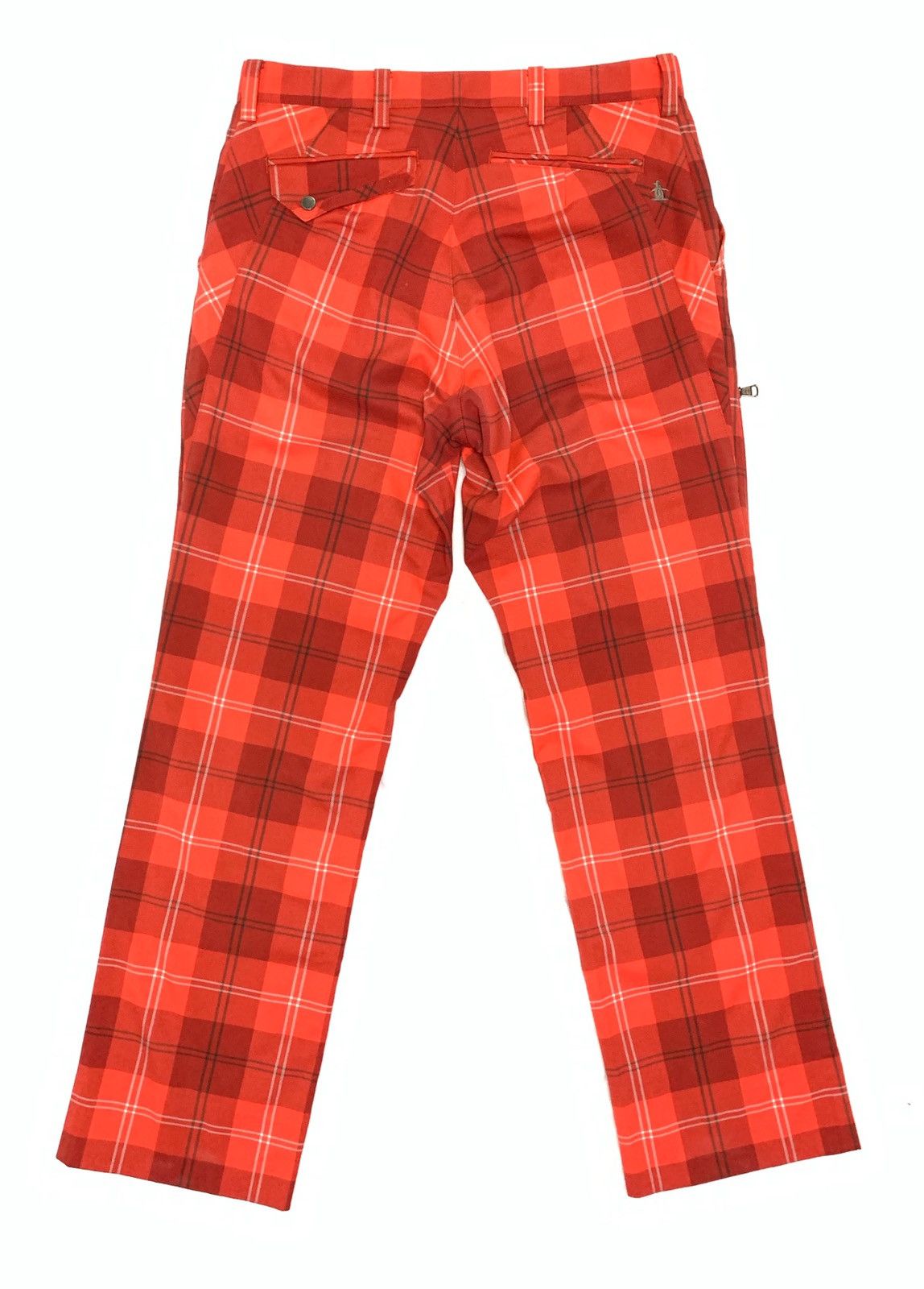 20471120 × Beauty Beast × Designer 🔥Vintage Checked Tartan Plaid Punk Gothic Trousers Pants Size US 31 - 2 Thumbnail