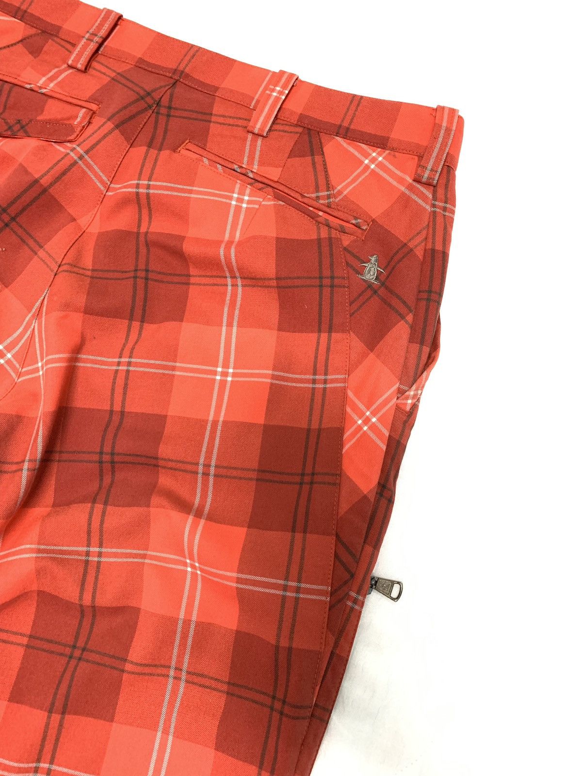 20471120 × Beauty Beast × Designer 🔥Vintage Checked Tartan Plaid Punk Gothic Trousers Pants Size US 31 - 4 Thumbnail