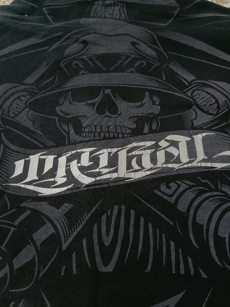 Tribal Streetwear Tribal Skulls Overprint Zipper Hoodie Size US M / EU 48-50 / 2 - 6 Thumbnail