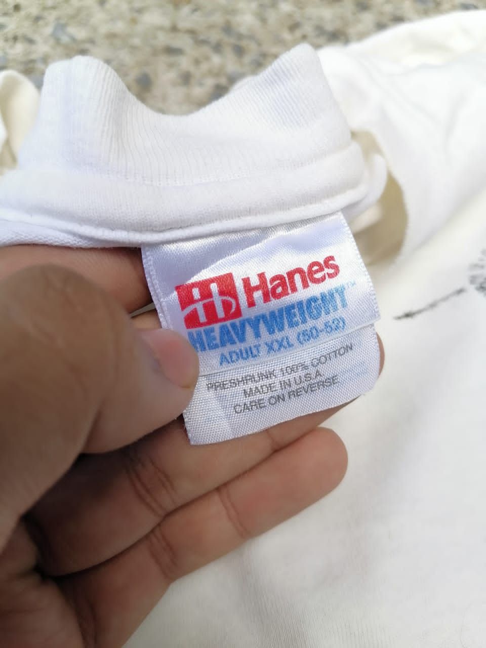 Hanes × Vintage Vintage 90s Cowboy Up Fear This Photo Tee Size US XL / EU 56 / 4 - 7 Thumbnail