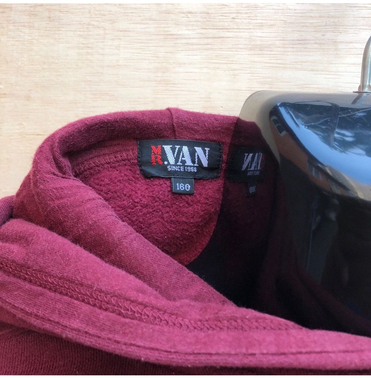 Japanese Brand MR VAN Hoodie Pullover #0171-13 Size US S / EU 44-46 / 1 - 3 Thumbnail