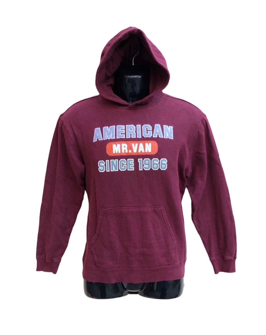 Japanese Brand MR VAN Hoodie Pullover #0171-13 Size US S / EU 44-46 / 1 - 1 Thumbnail