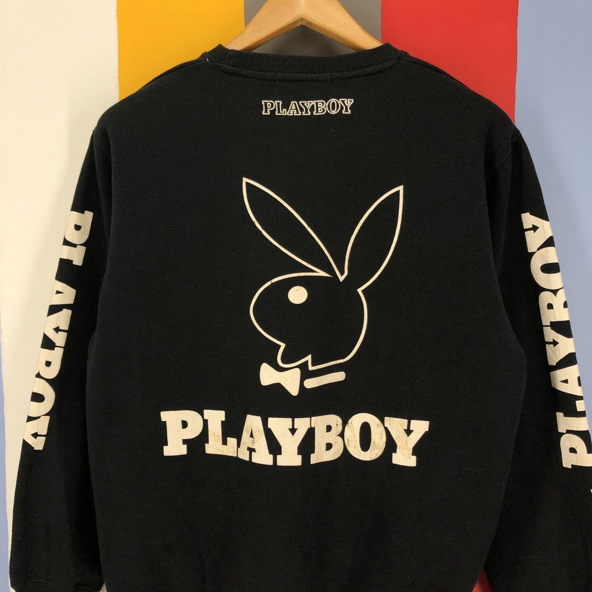 Playboy PLAYBOY Crew Neck Sweatshirt #1059/AK Size US M / EU 48-50 / 2 - 2 Thumbnail