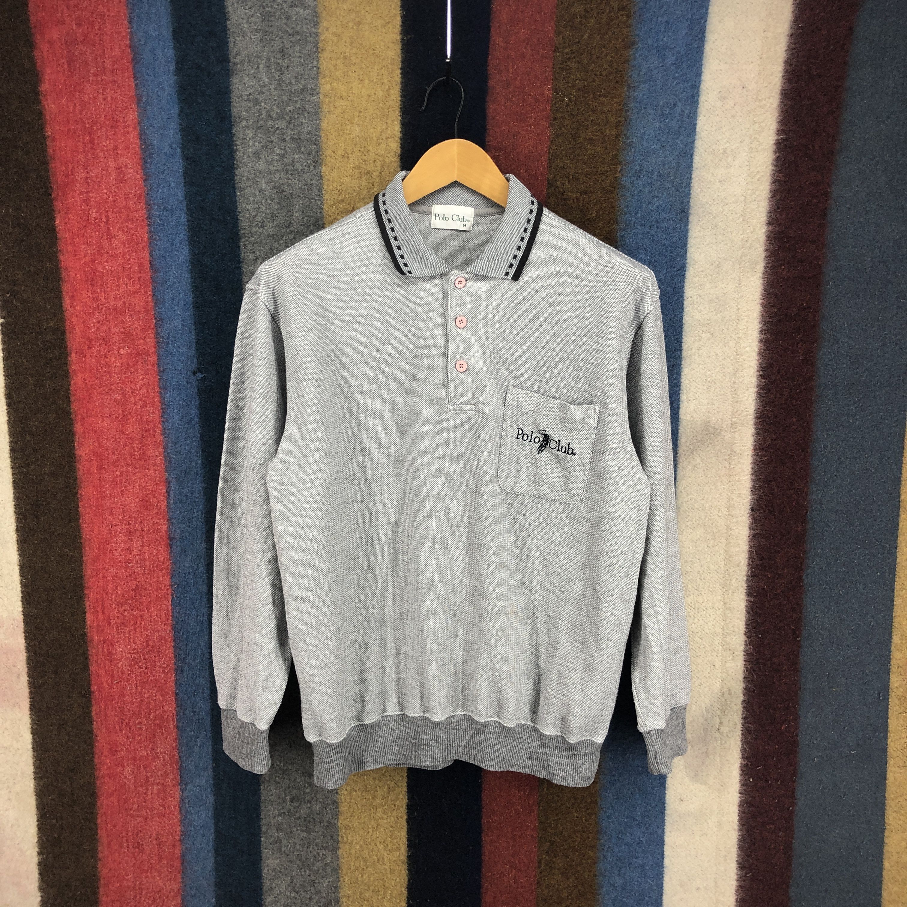 Other POLO CLUB Single Pocket Sweatshirt #0477/T Size US M / EU 48-50 / 2 - 1 Thumbnail