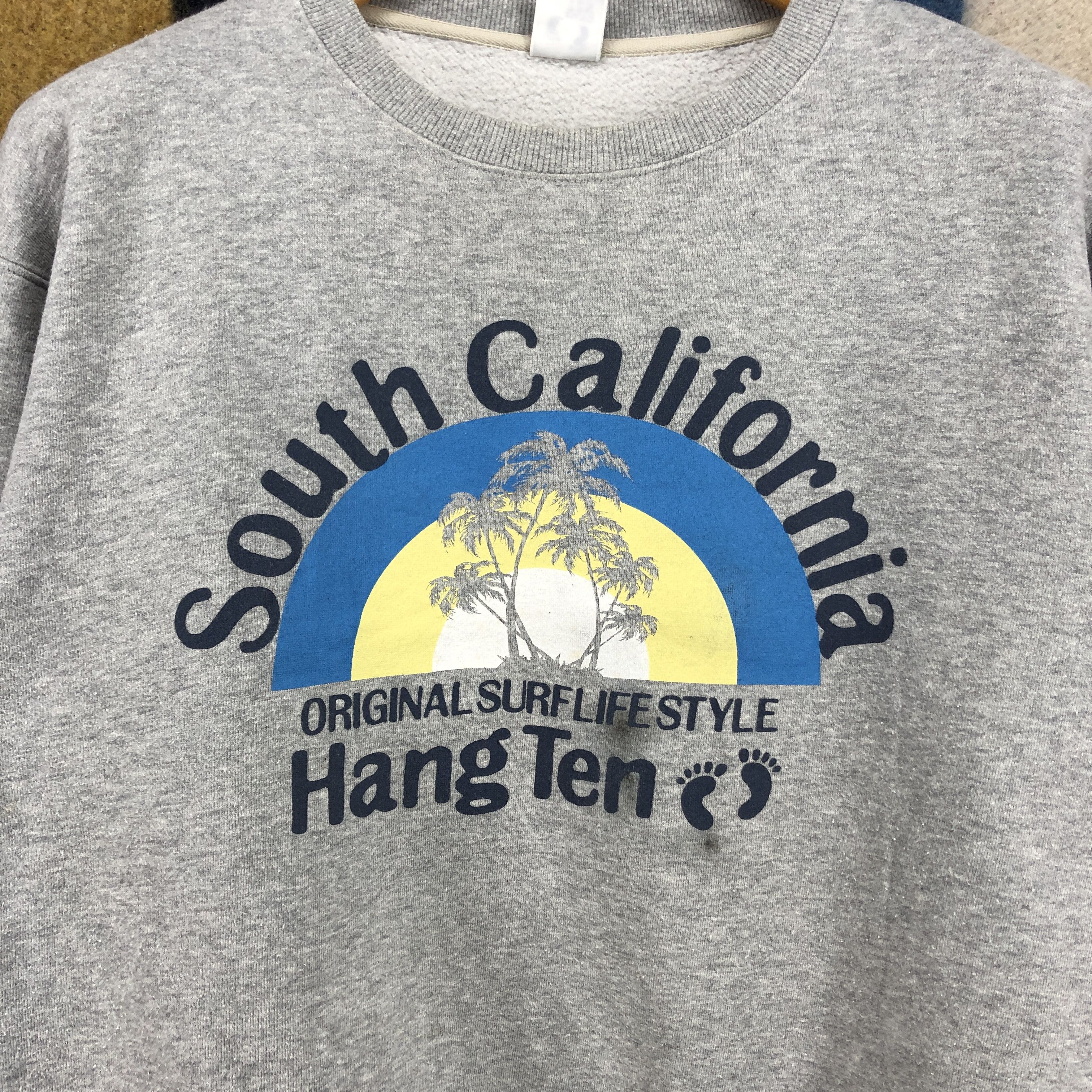 Hang Ten HANG TEN Crew Neck Sweatshirt #042-02 Size US L / EU 52-54 / 3 - 2 Thumbnail