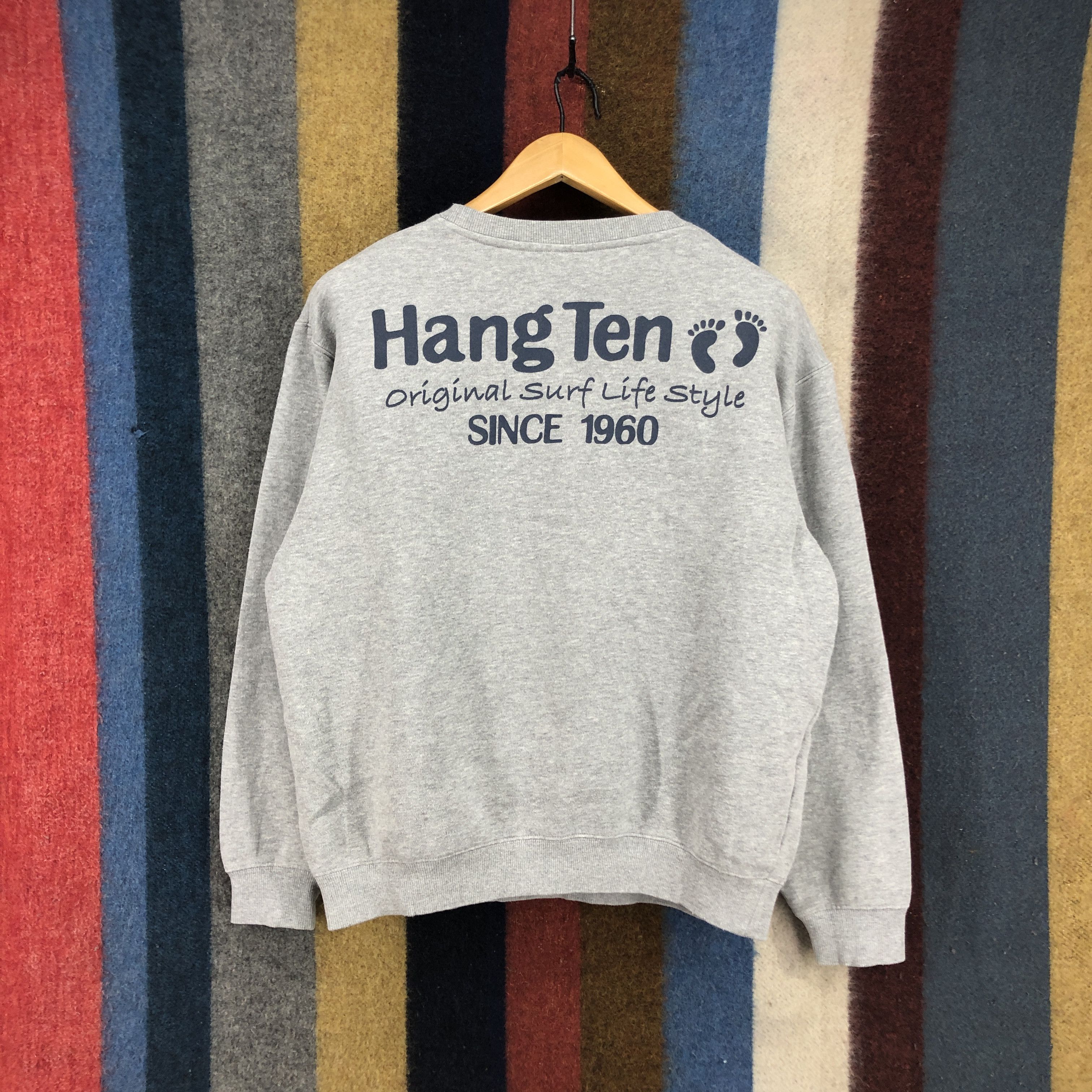 Hang Ten HANG TEN Crew Neck Sweatshirt #042-02 Size US L / EU 52-54 / 3 - 7 Thumbnail