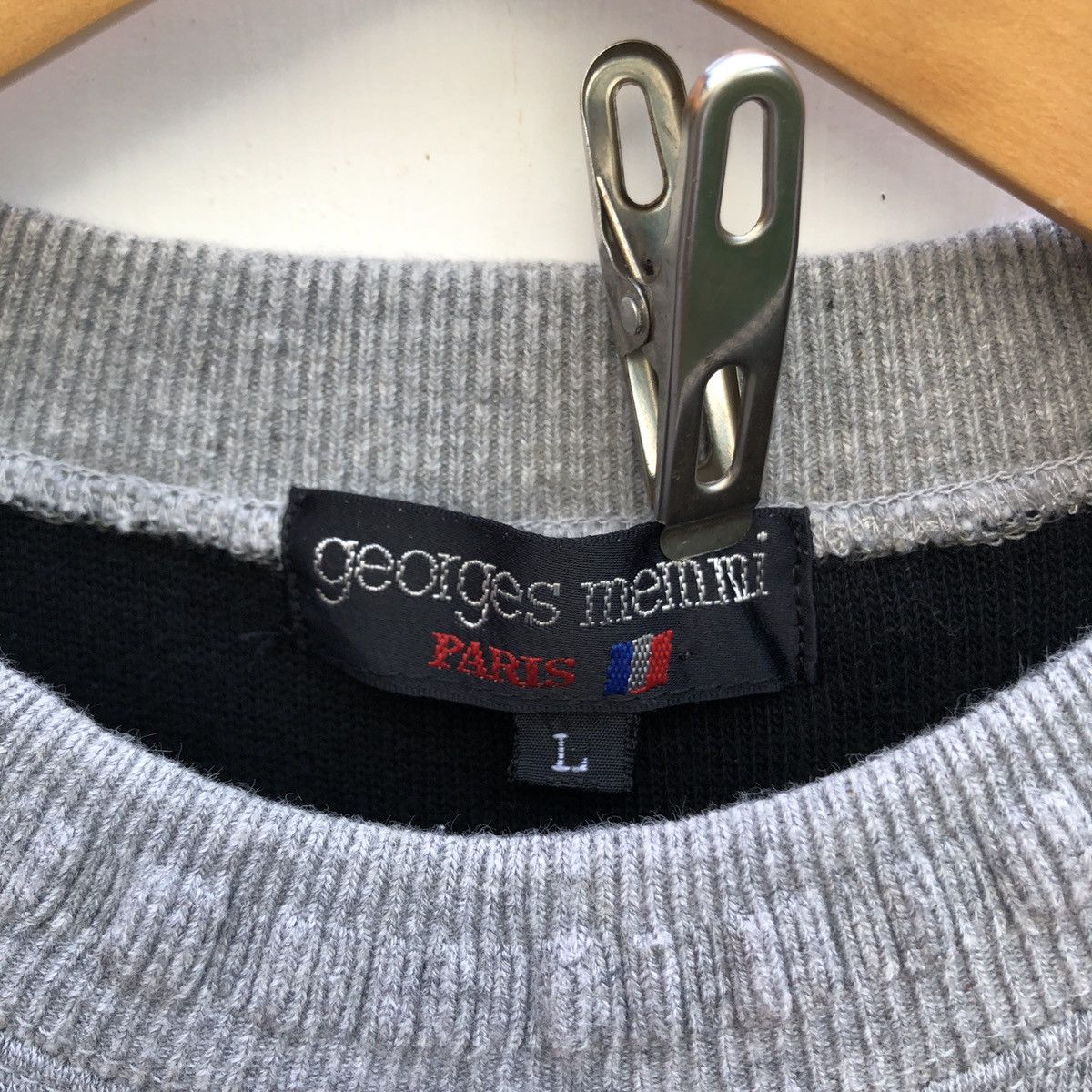 Other GEORGE MEMMI PARIS JEANS Crew Neck Sweatshirt #0575-17 Size US M / EU 48-50 / 2 - 3 Thumbnail