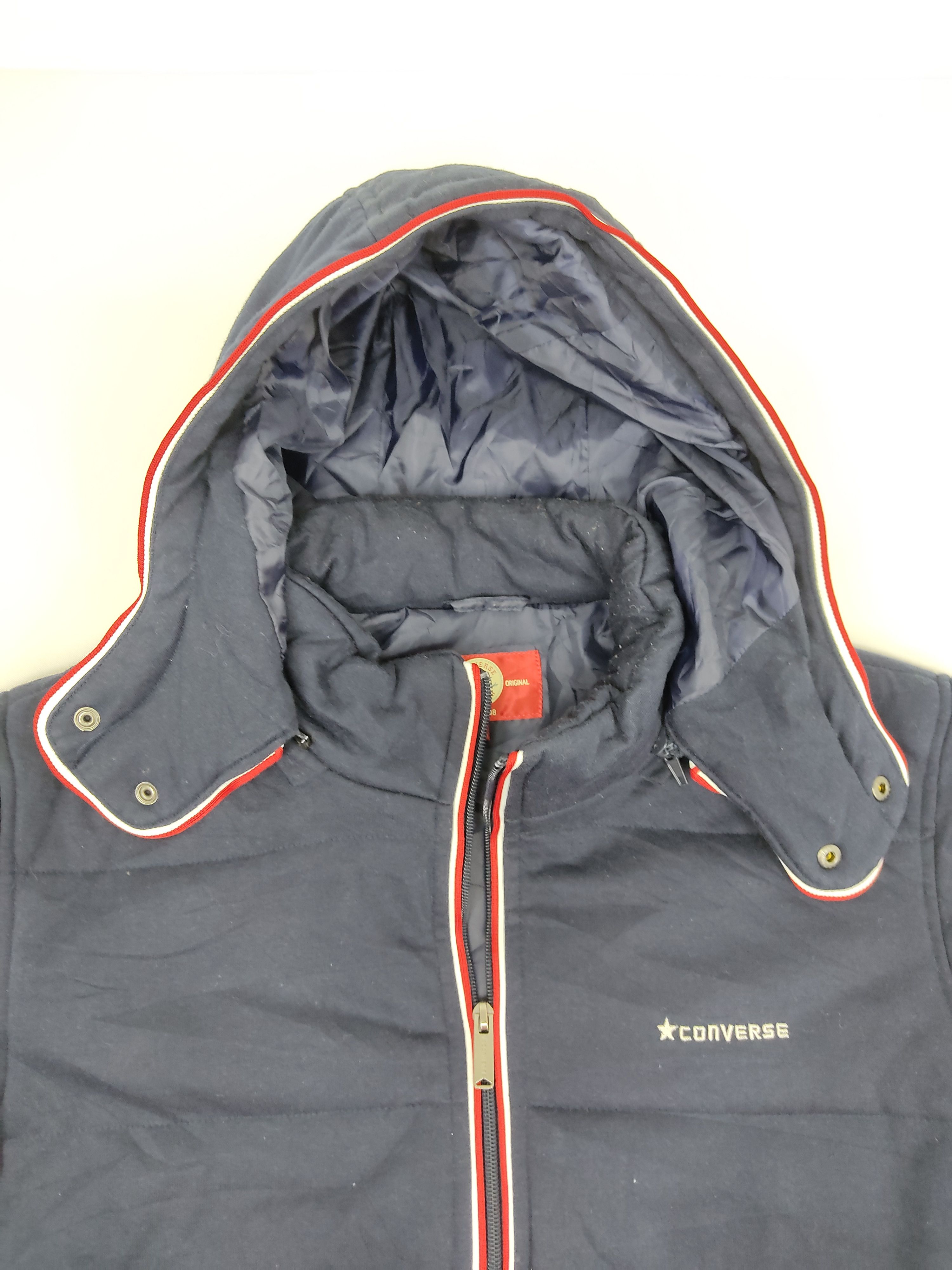 Converse Converse Hoodie Jacket Zipper Thick Winter Fashion Size US L / EU 52-54 / 3 - 2 Thumbnail