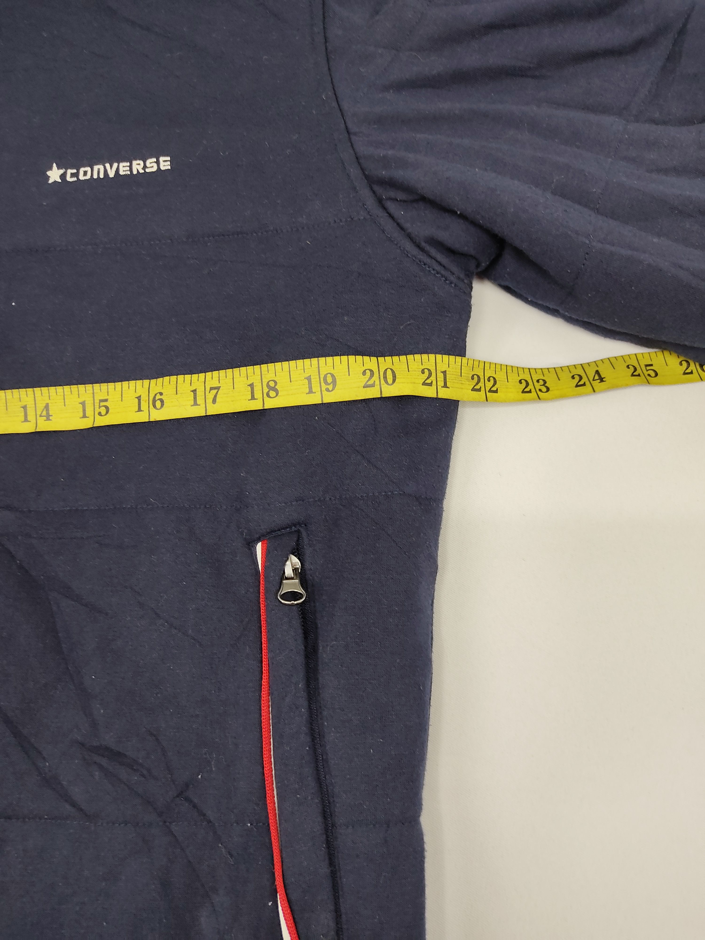 Converse Converse Hoodie Jacket Zipper Thick Winter Fashion Size US L / EU 52-54 / 3 - 8 Thumbnail