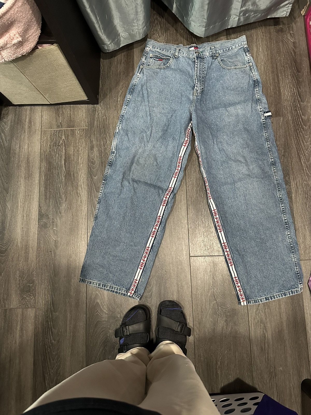 Y2K Tommy Hilfiger Carpenter Essential Tommy Jeans Size 34