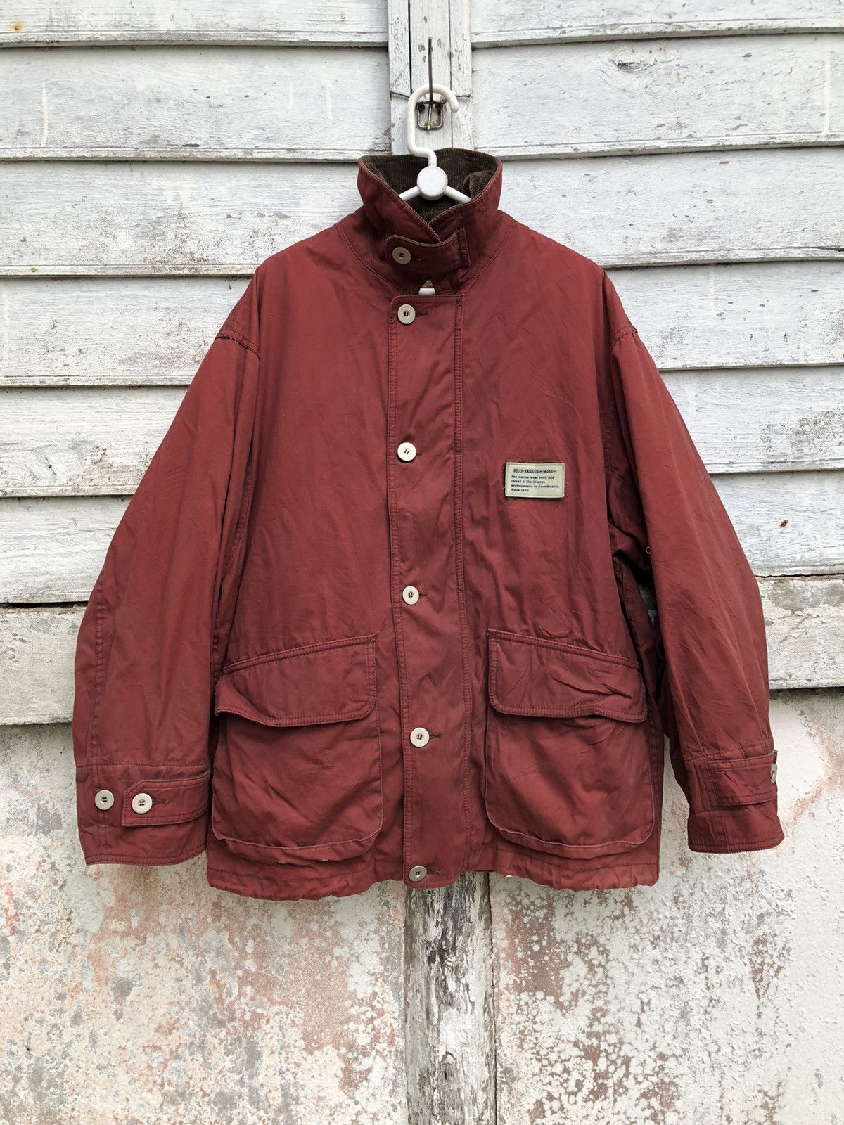 Vintage Vintage Japan Helly Hansen Moss Marine Scandinavia Jacket | Grailed