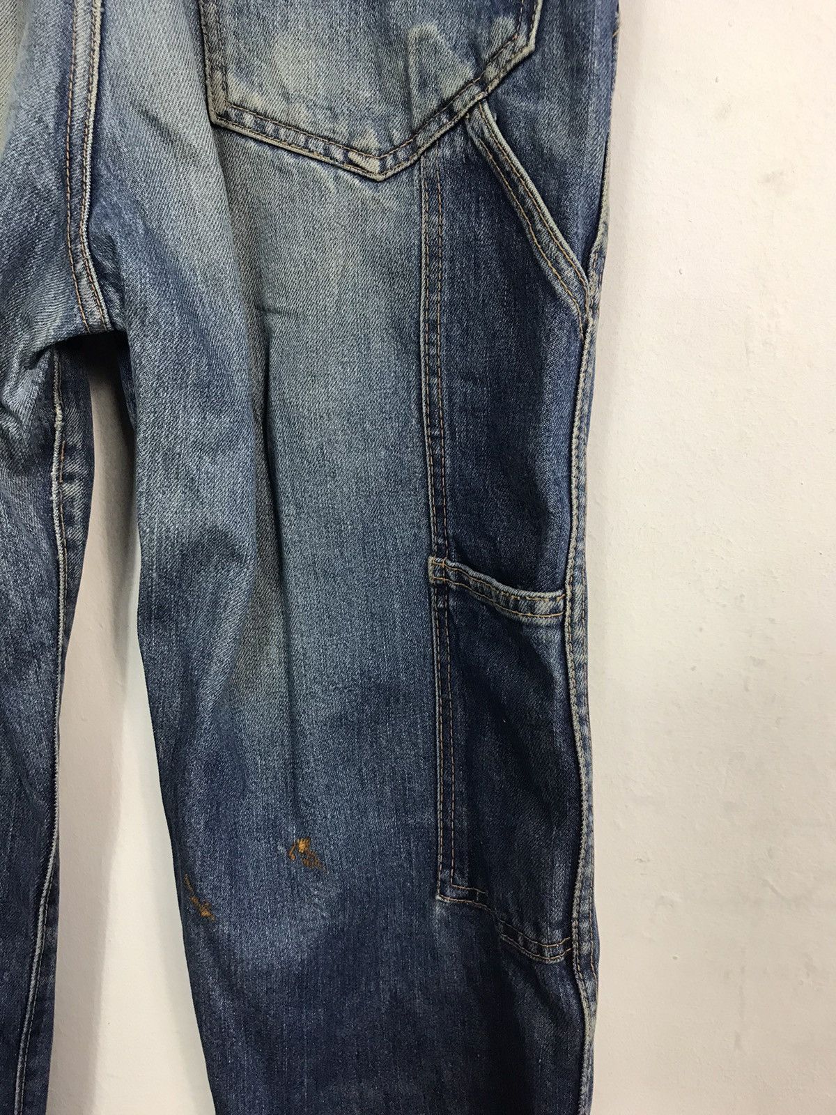 Vintage Vintage Bobson Western Wear Denim Pant Carpenter Workwear Size US 34 / EU 50 - 15 Thumbnail