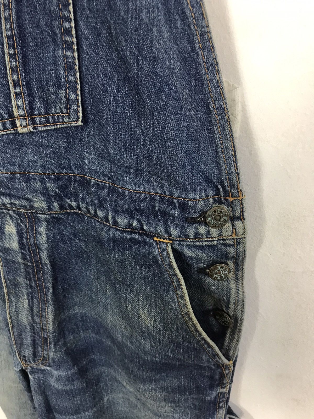 Vintage Vintage Bobson Western Wear Denim Pant Carpenter Workwear Size US 34 / EU 50 - 18 Thumbnail
