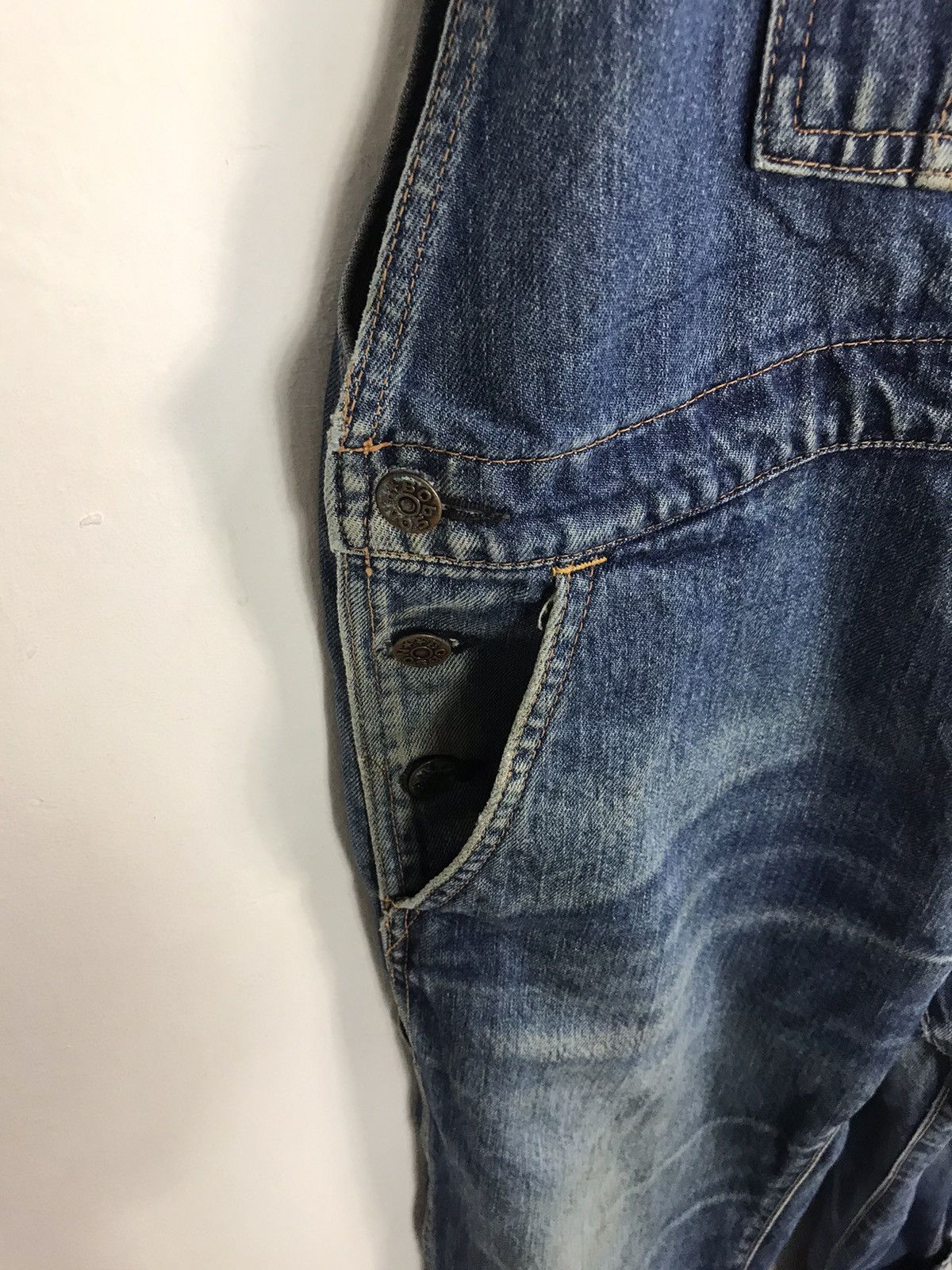 Vintage Vintage Bobson Western Wear Denim Pant Carpenter Workwear Size US 34 / EU 50 - 17 Thumbnail