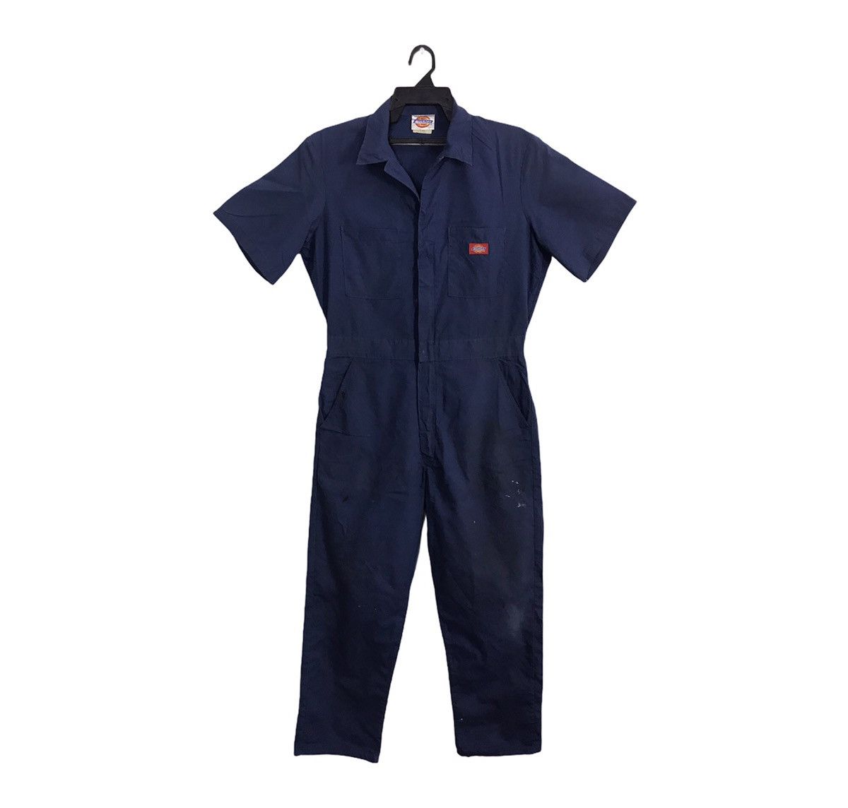 image of Dickies Coverall Overall Khakis Pant Workwear Carpenter in Blueblack, Men's (Size 34)