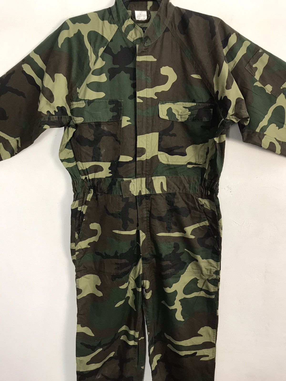 Other Green Camouflage Military Coverall Khakis Pant Workwear Size US 34 / EU 50 - 3 Thumbnail