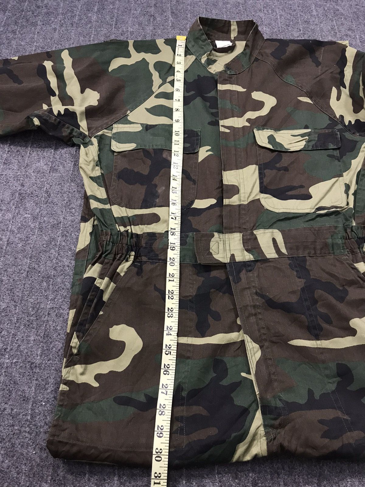 Other Green Camouflage Military Coverall Khakis Pant Workwear Size US 34 / EU 50 - 10 Thumbnail