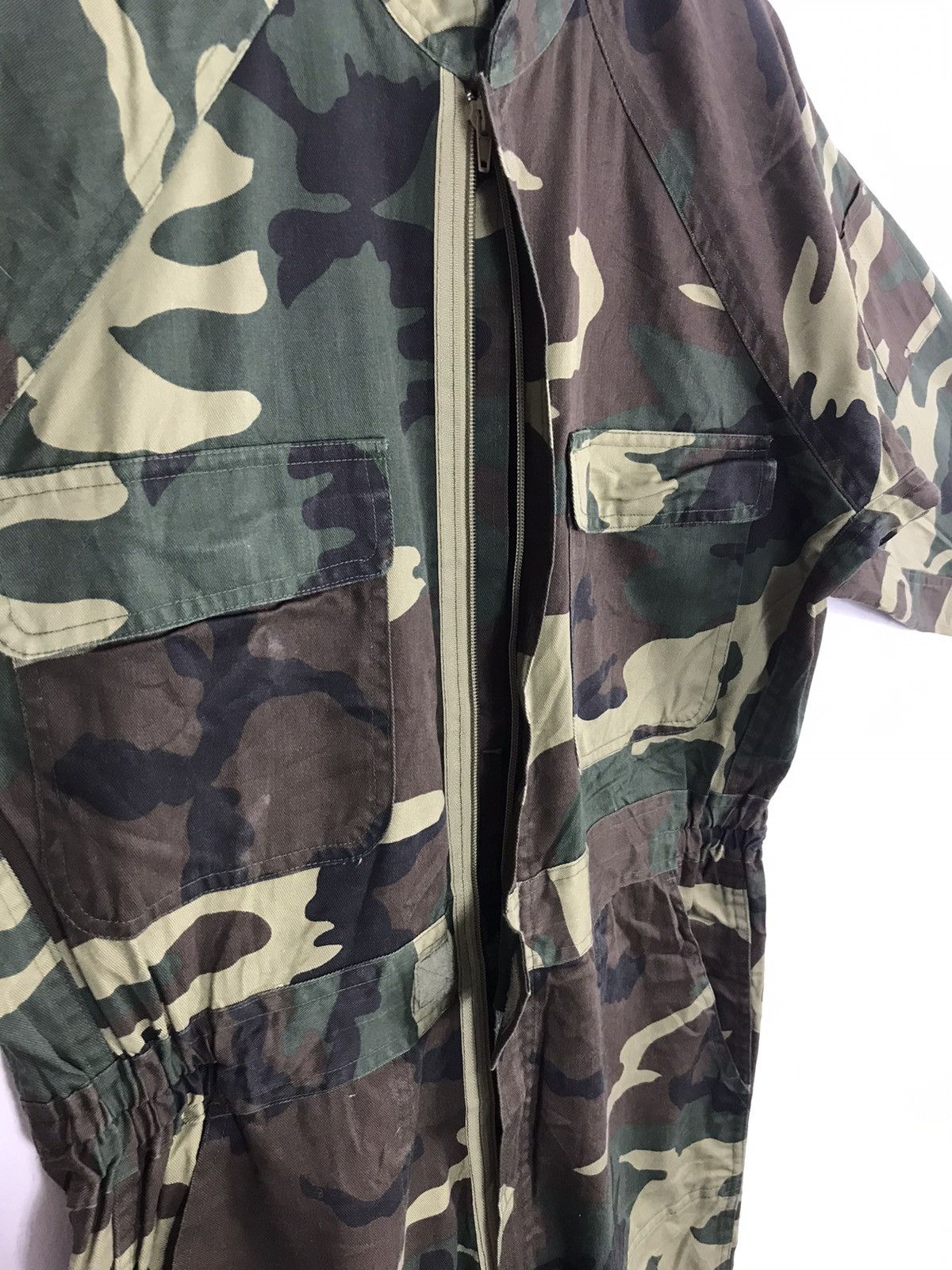 Other Green Camouflage Military Coverall Khakis Pant Workwear Size US 34 / EU 50 - 4 Thumbnail