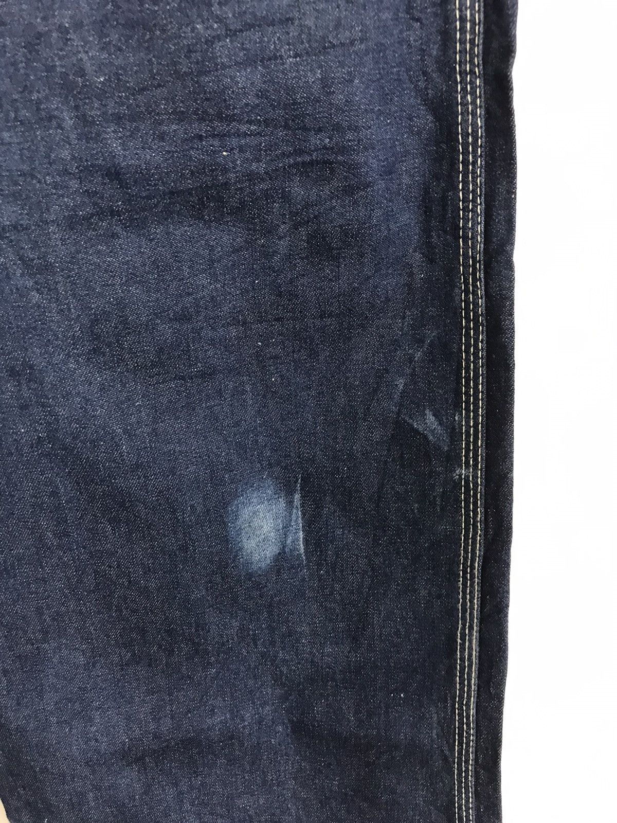 Oshkosh × Vintage Oshkosh Vestbak Coverall Indigo Denim PantWorkwear Carpente Size US 37 - 15 Thumbnail