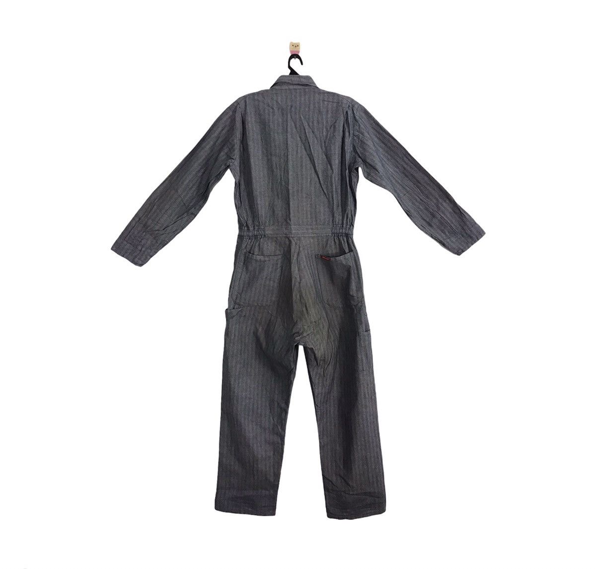 Dickies × Vintage Dickies Striped Denim Pant Workwear Carpenter Hickory Size US 35 - 2 Thumbnail