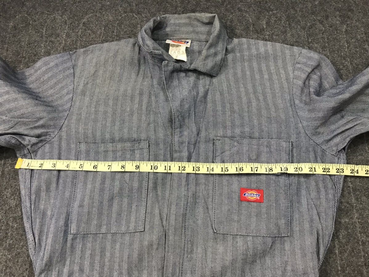 Dickies × Vintage Dickies Striped Denim Pant Workwear Carpenter Hickory Size US 35 - 6 Thumbnail