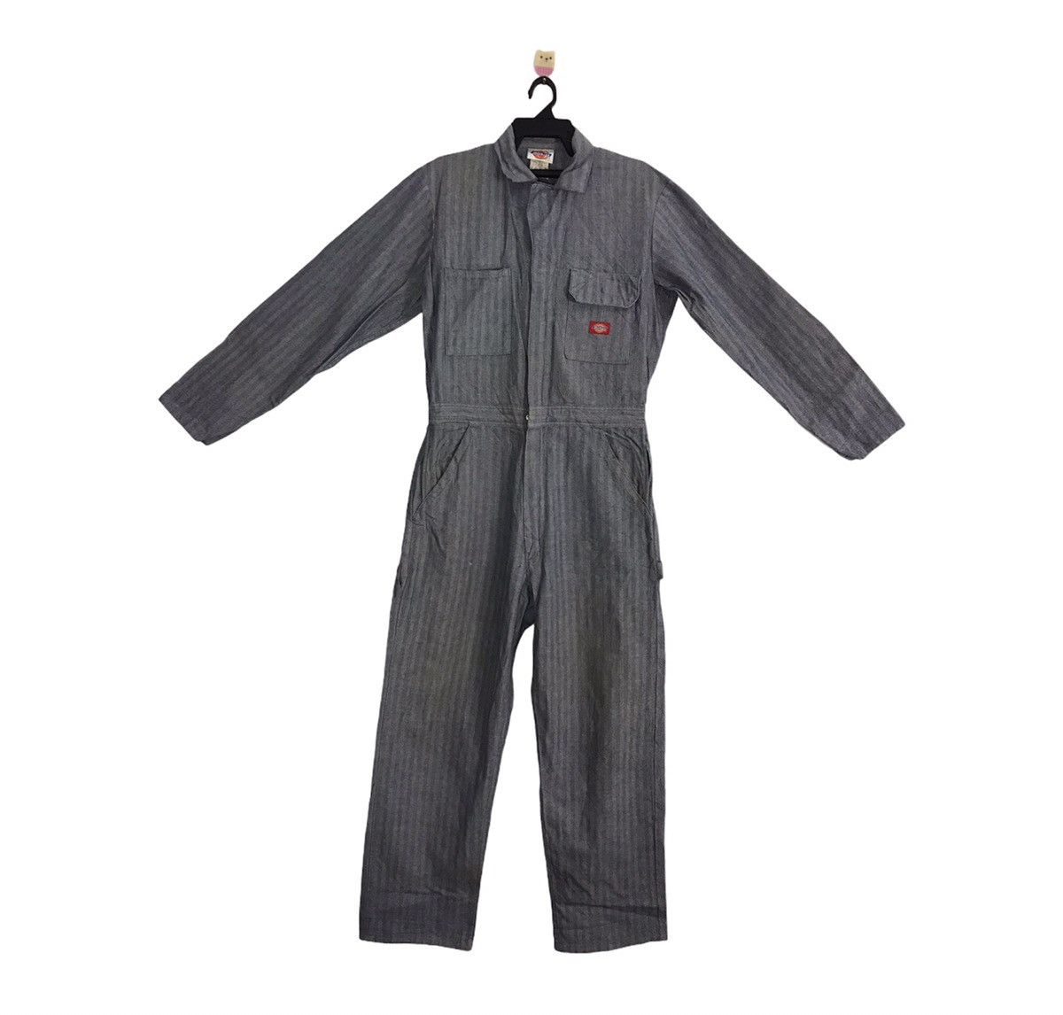 Dickies × Vintage Dickies Striped Denim Pant Workwear Carpenter Hickory Size US 35 - 1 Thumbnail