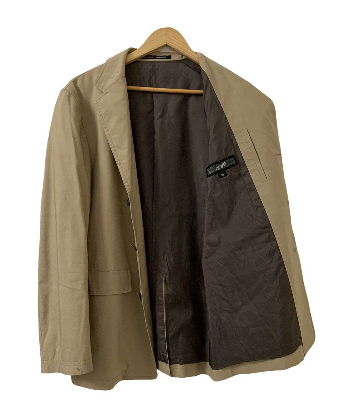 Gaultier Homme Objet JPG Gaultier Homme Objet Minimalist Light Jacket Size US M / EU 48-50 / 2 - 2 Thumbnail
