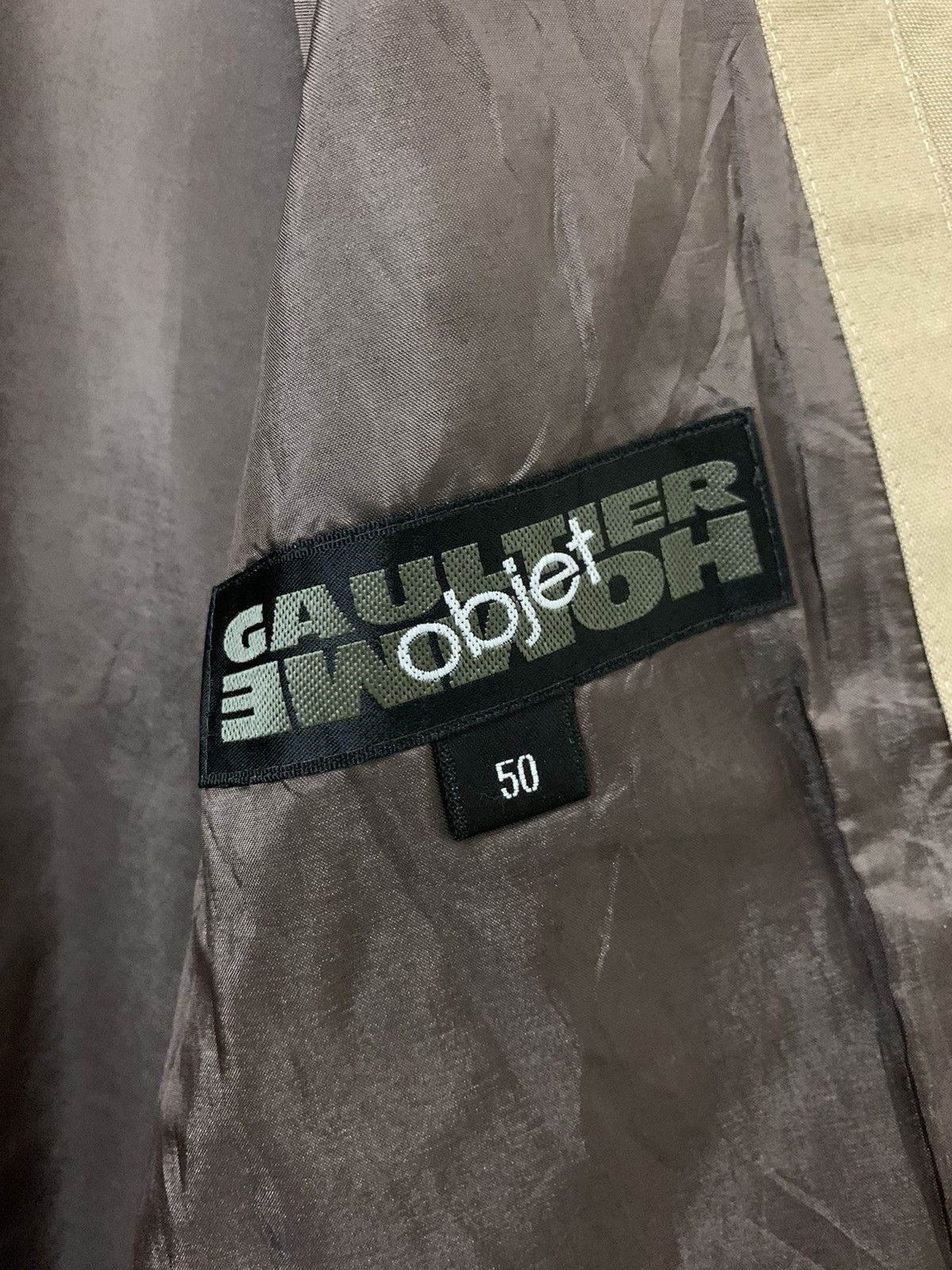 Gaultier Homme Objet JPG Gaultier Homme Objet Minimalist Light Jacket Size US M / EU 48-50 / 2 - 8 Thumbnail