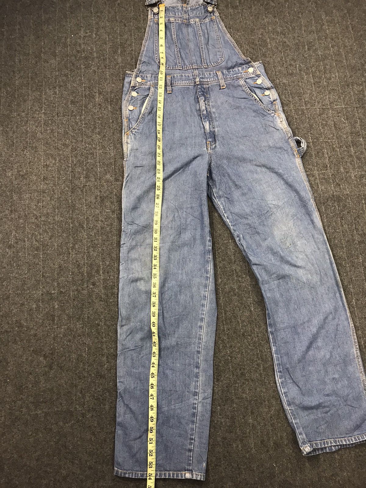 Japanese Brand HA Coverall Overall Denim Pant Workwear Carpenter Size 35 Size US 35 - 9 Thumbnail