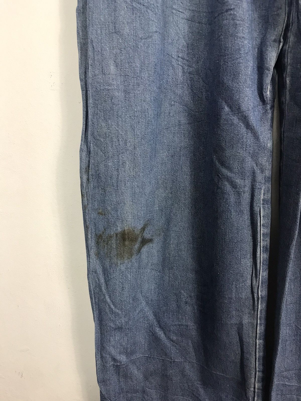 Japanese Brand HA Coverall Overall Denim Pant Workwear Carpenter Size 35 Size US 35 - 14 Thumbnail